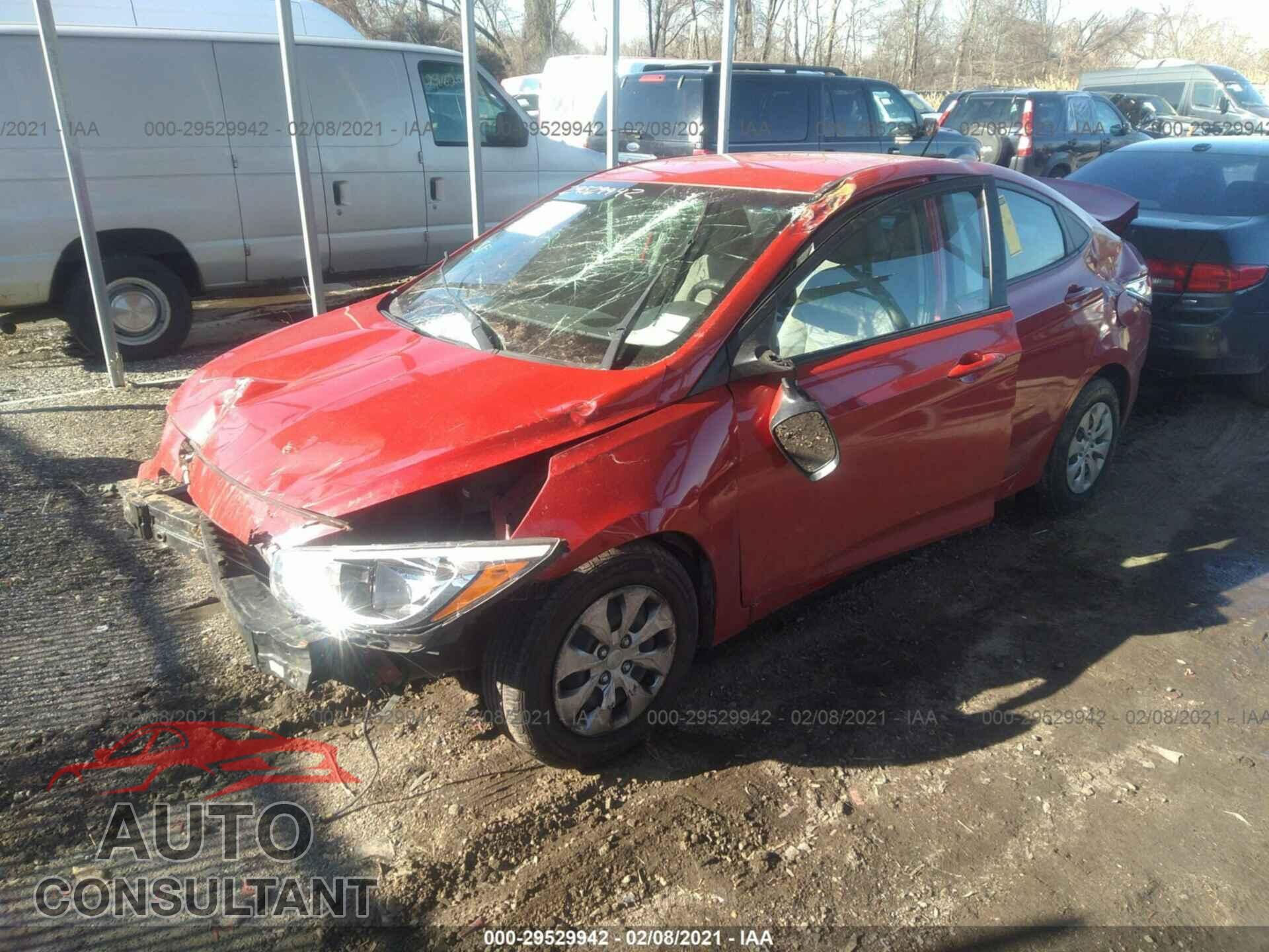 HYUNDAI ACCENT 2017 - KMHCT4AE5HU215038