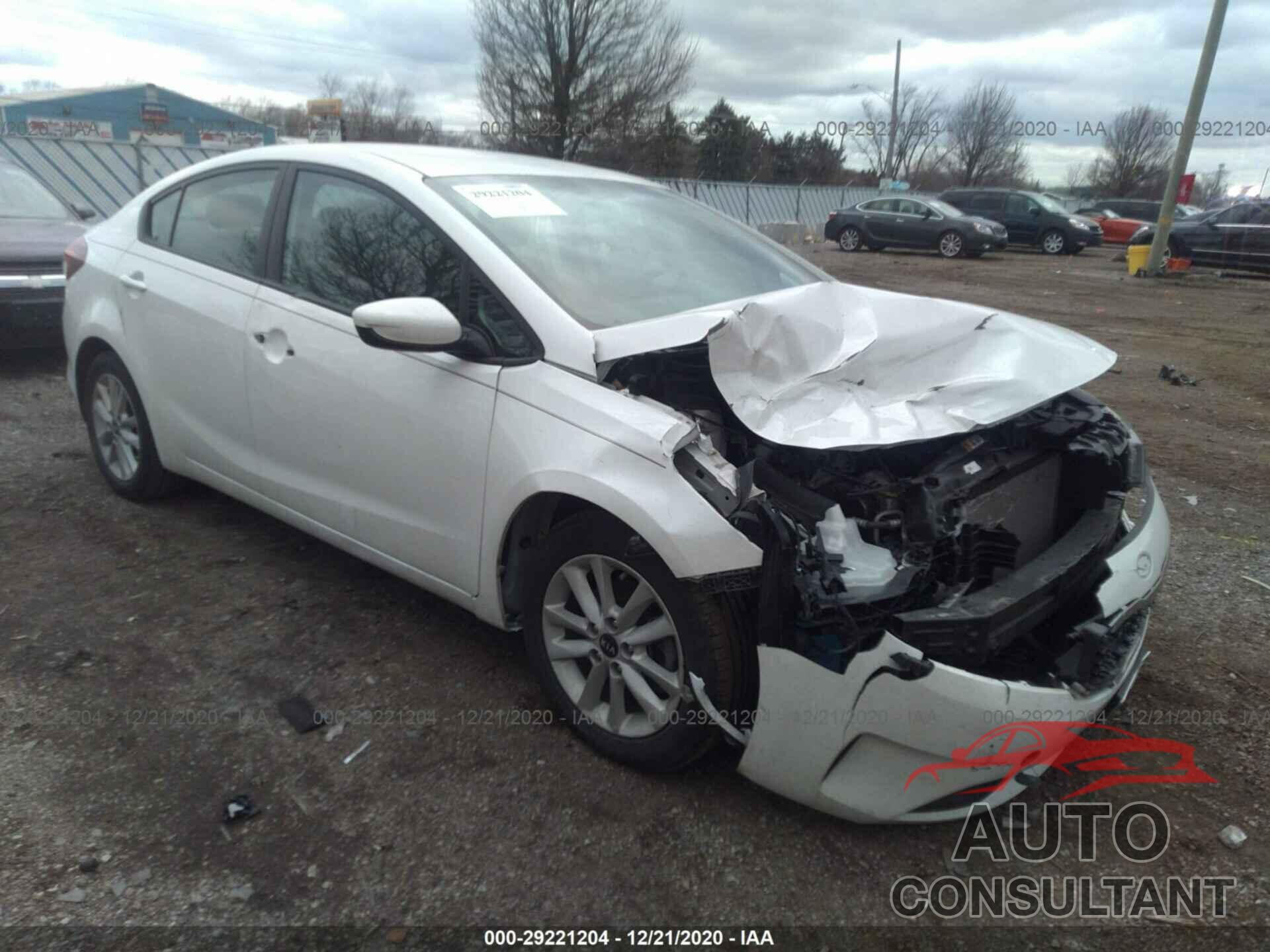 KIA FORTE 2017 - 3KPFL4A72HE125475