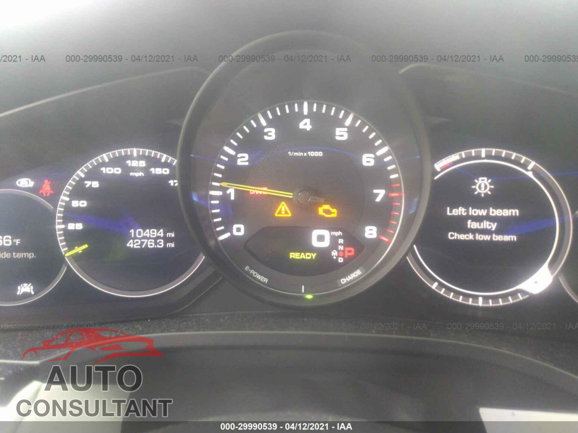 PORSCHE CAYENNE 2020 - WP1BE2AY1LDA55272