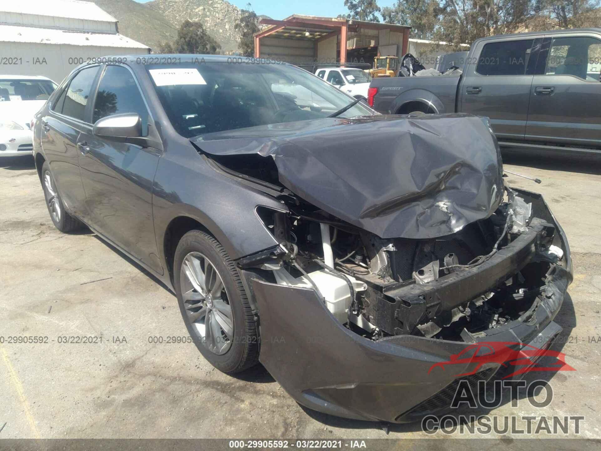 TOYOTA CAMRY 2016 - 4T1BF1FK3GU139981