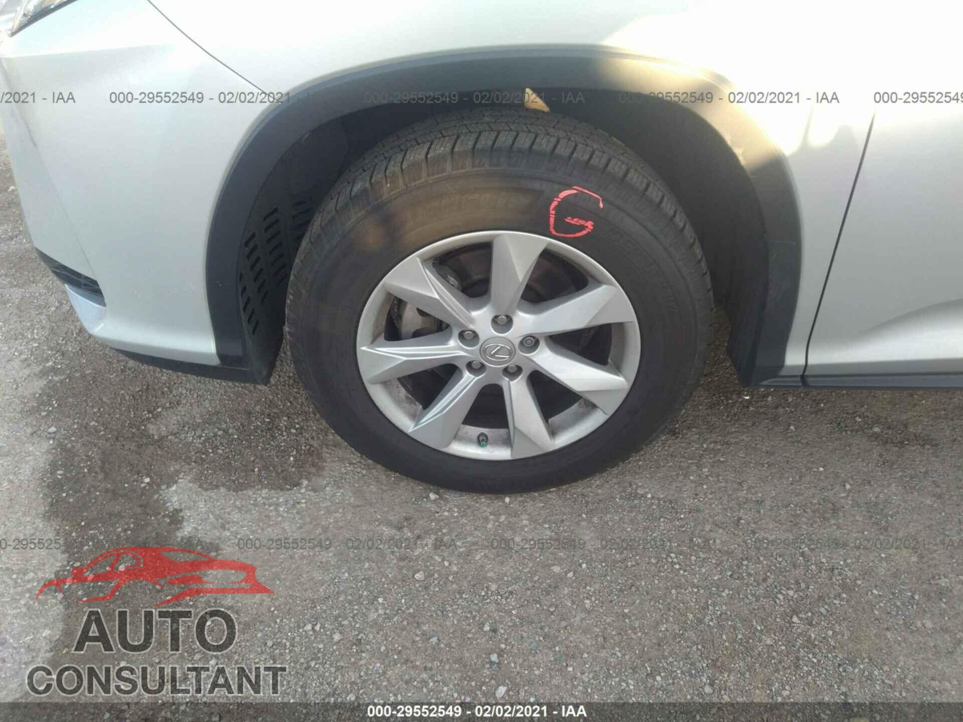 LEXUS RX 2017 - 2T2ZZMCA3HC036688