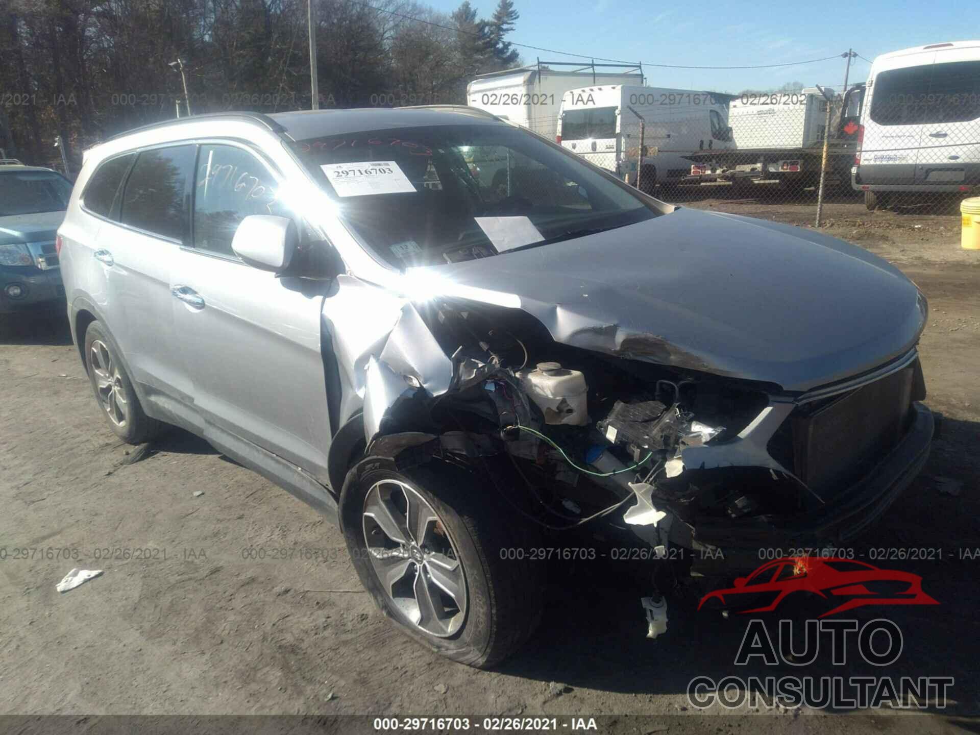 HYUNDAI SANTA FE 2016 - KM8SMDHF4GU143660