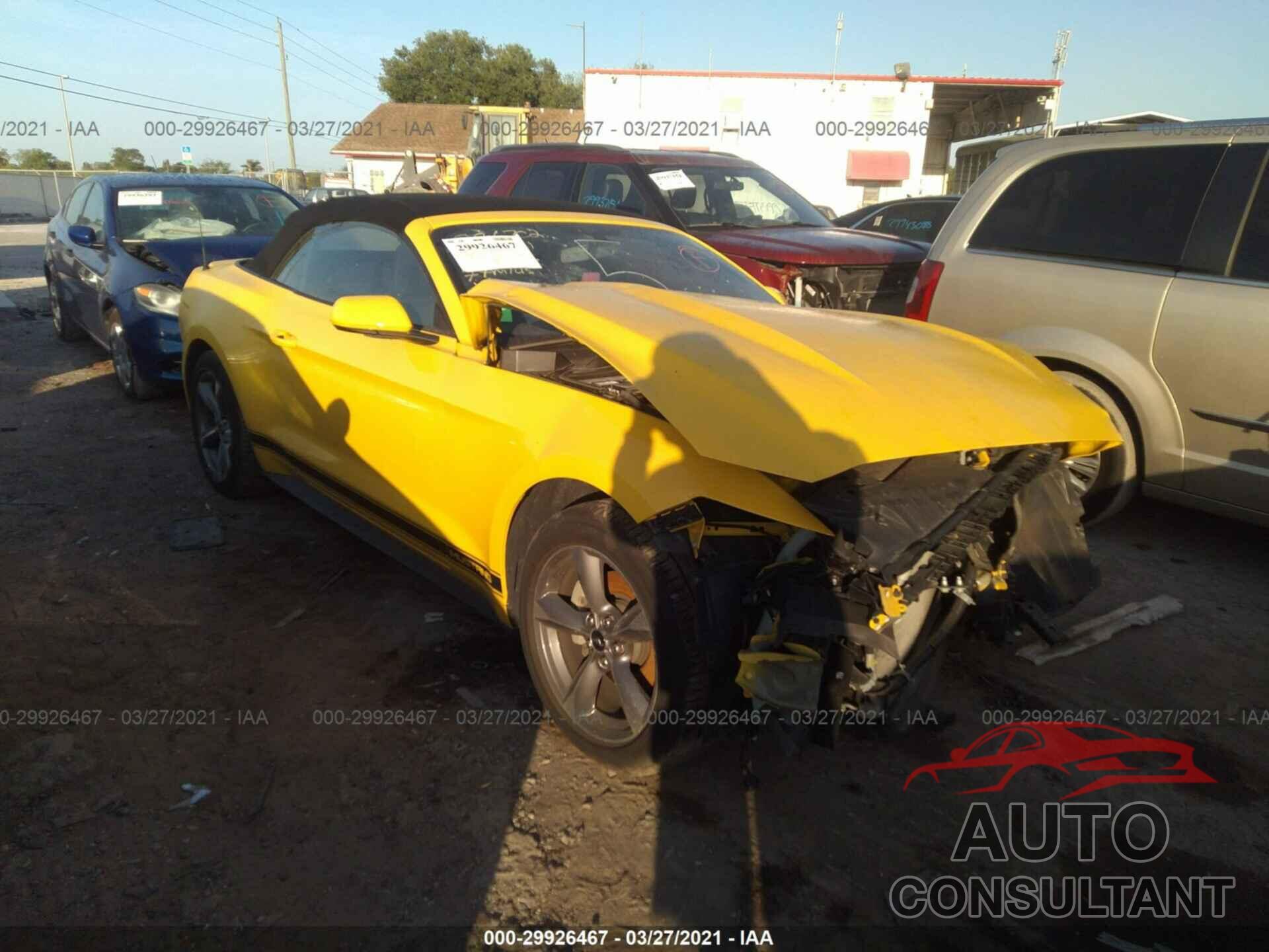 FORD MUSTANG 2017 - 1FATP8EM7H5357165
