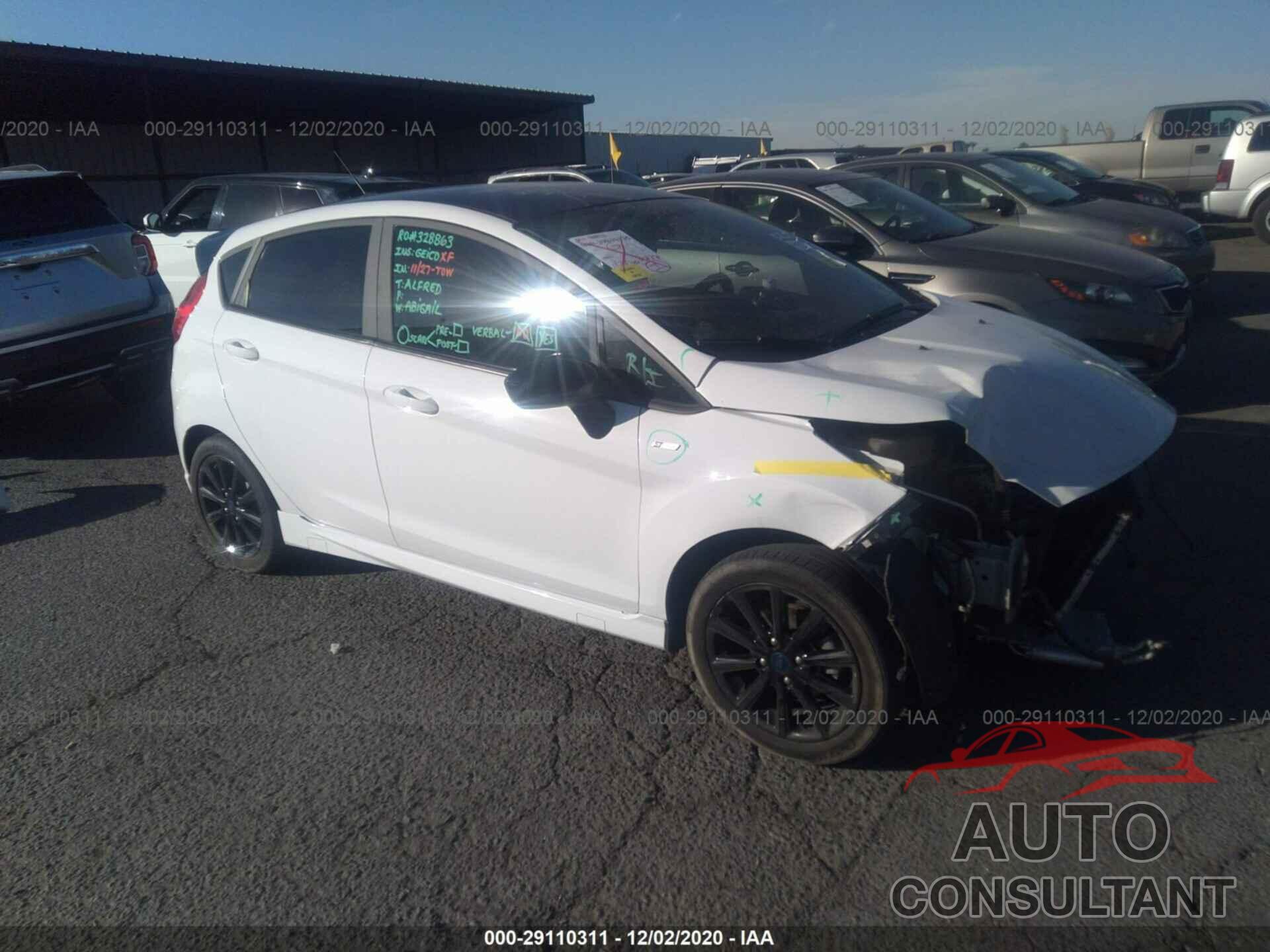 FORD FIESTA 2019 - 3FADP4DJ8KM127561