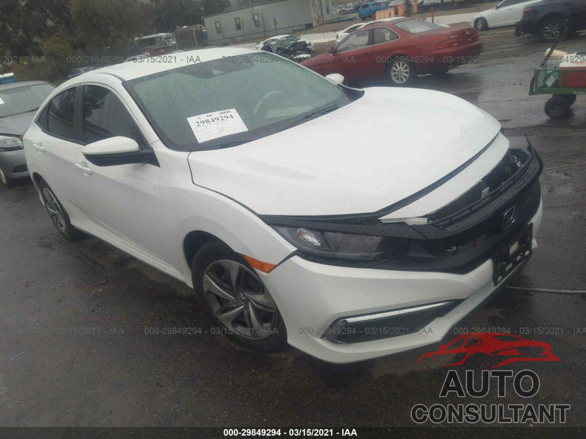 HONDA CIVIC SEDAN 2019 - 2HGFC2F61KH532981