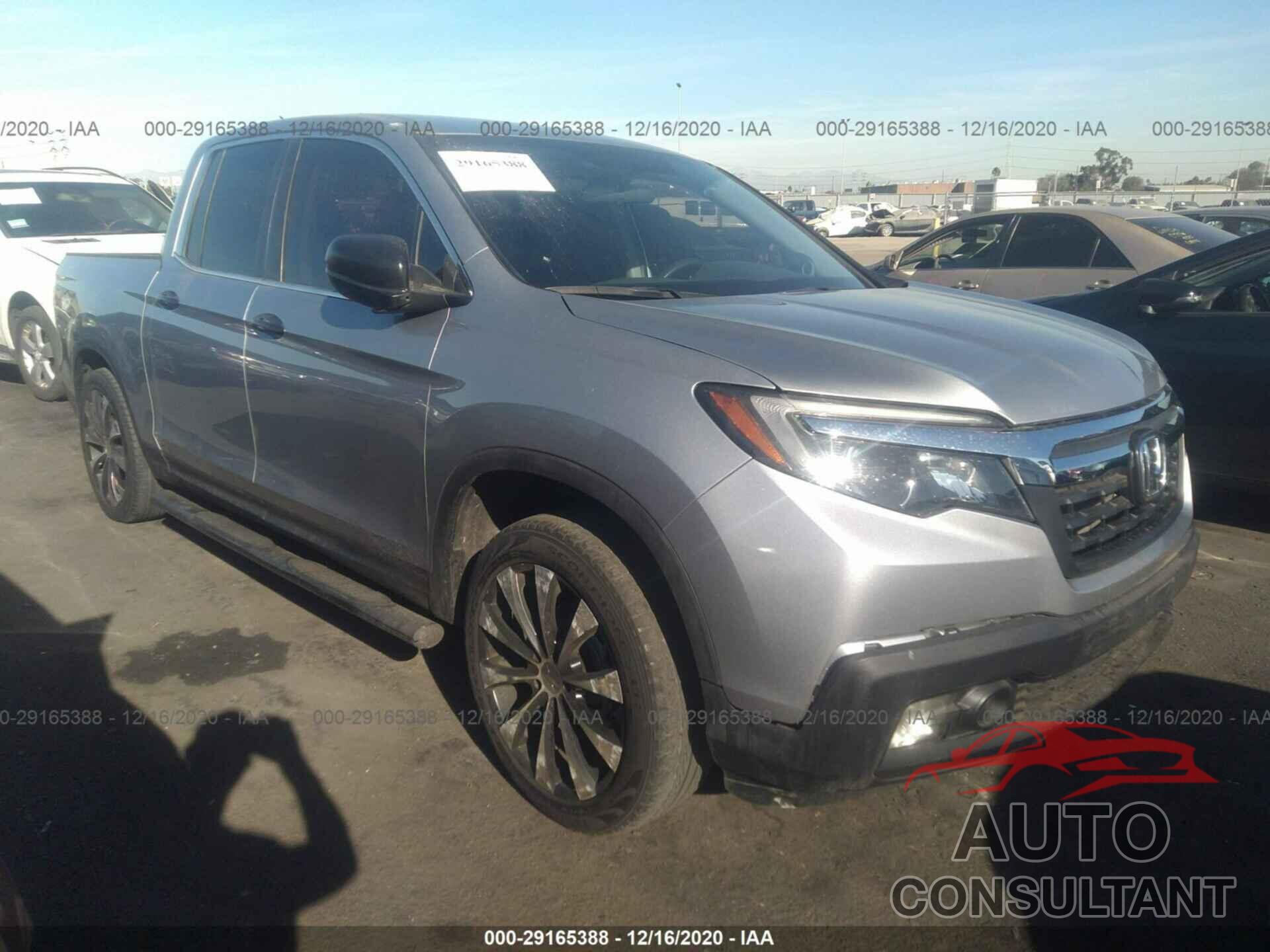 HONDA RIDGELINE 2017 - 5FPYK2F28HB003184