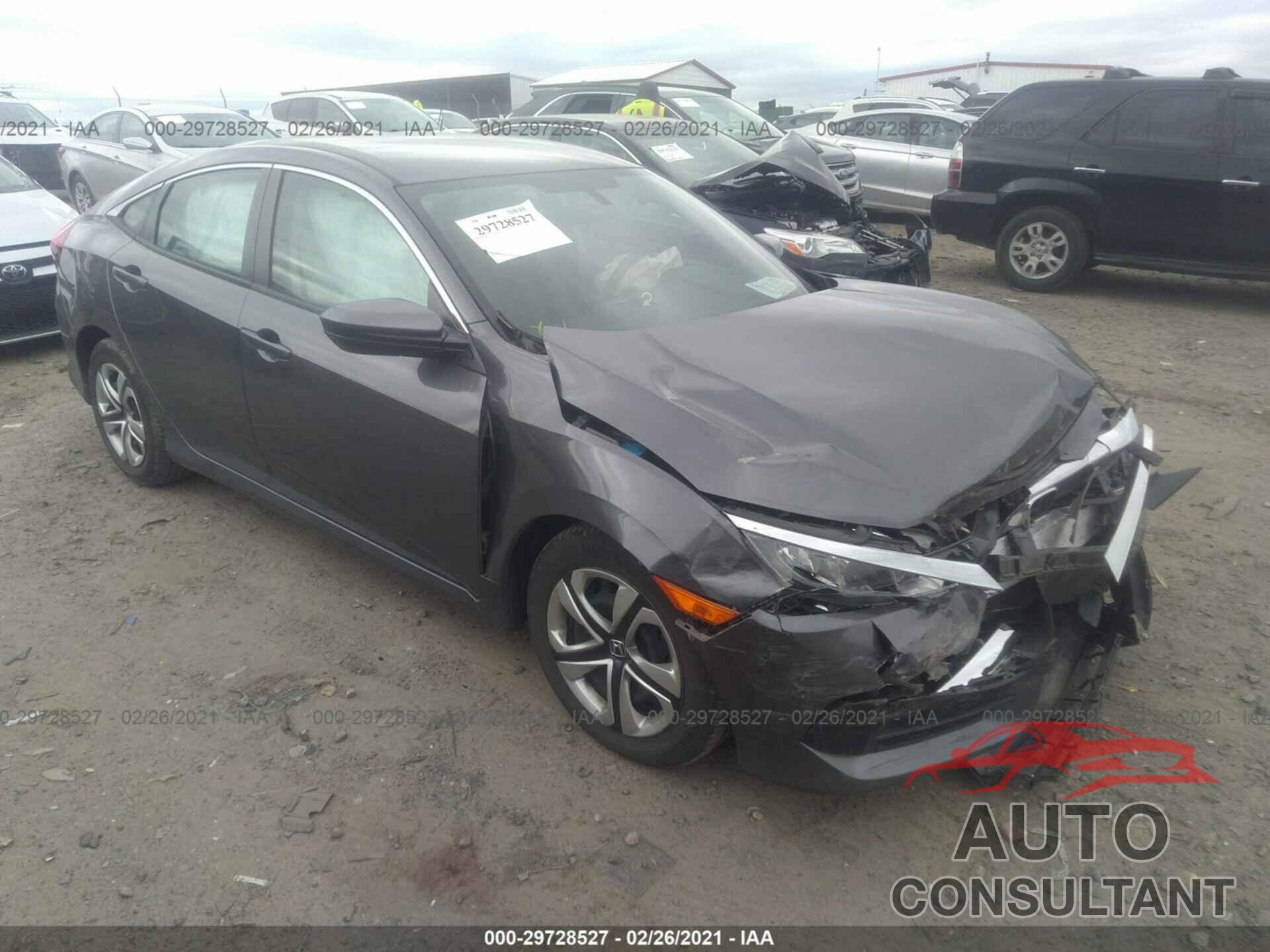 HONDA CIVIC SEDAN 2018 - 2HGFC2F57JH517939