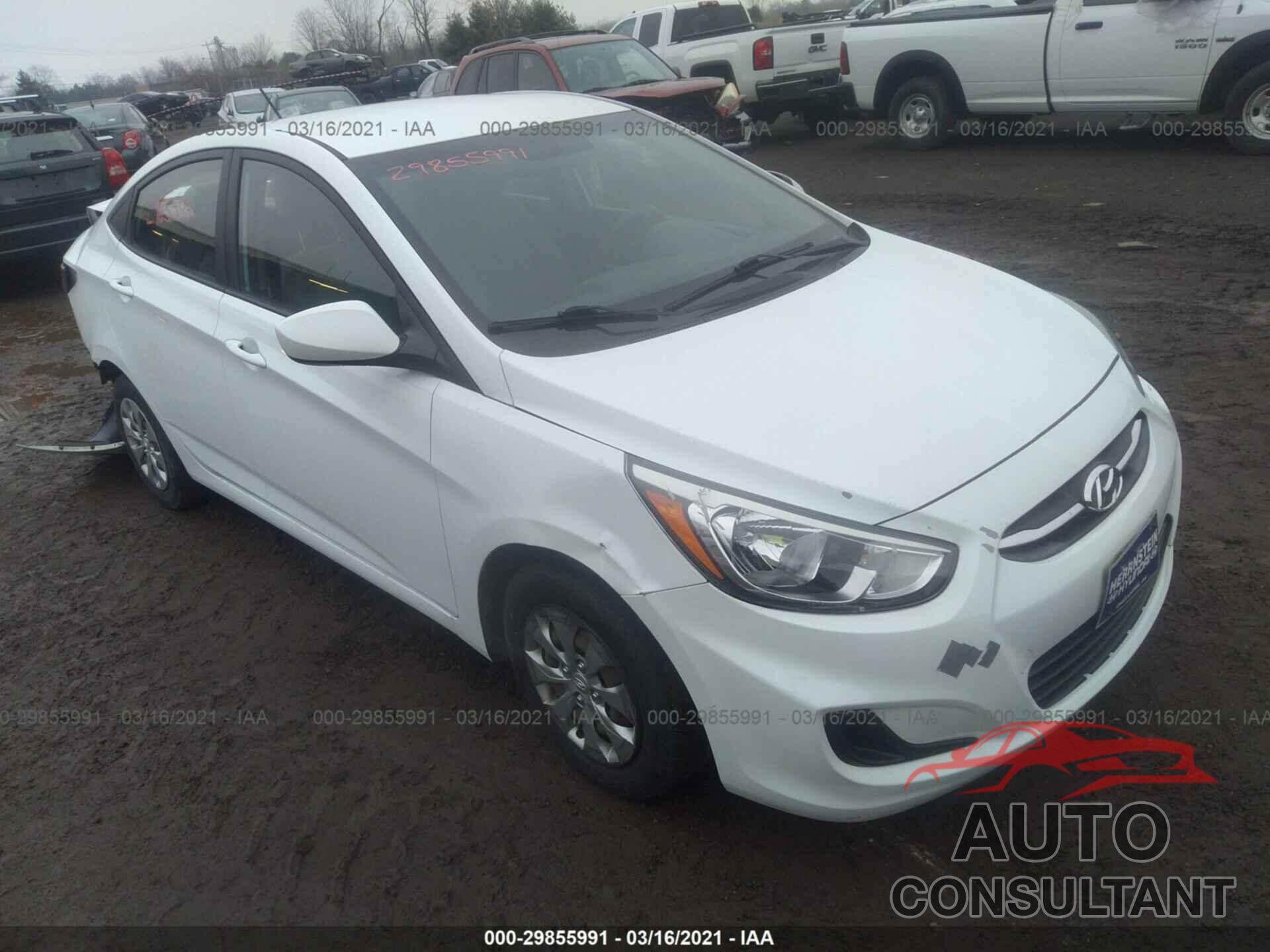HYUNDAI ACCENT 2016 - KMHCT4AE3GU098705