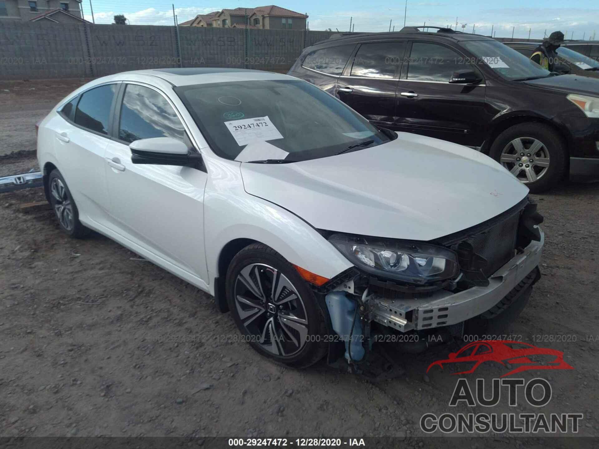 HONDA CIVIC SEDAN 2017 - 19XFC1F31HE020253