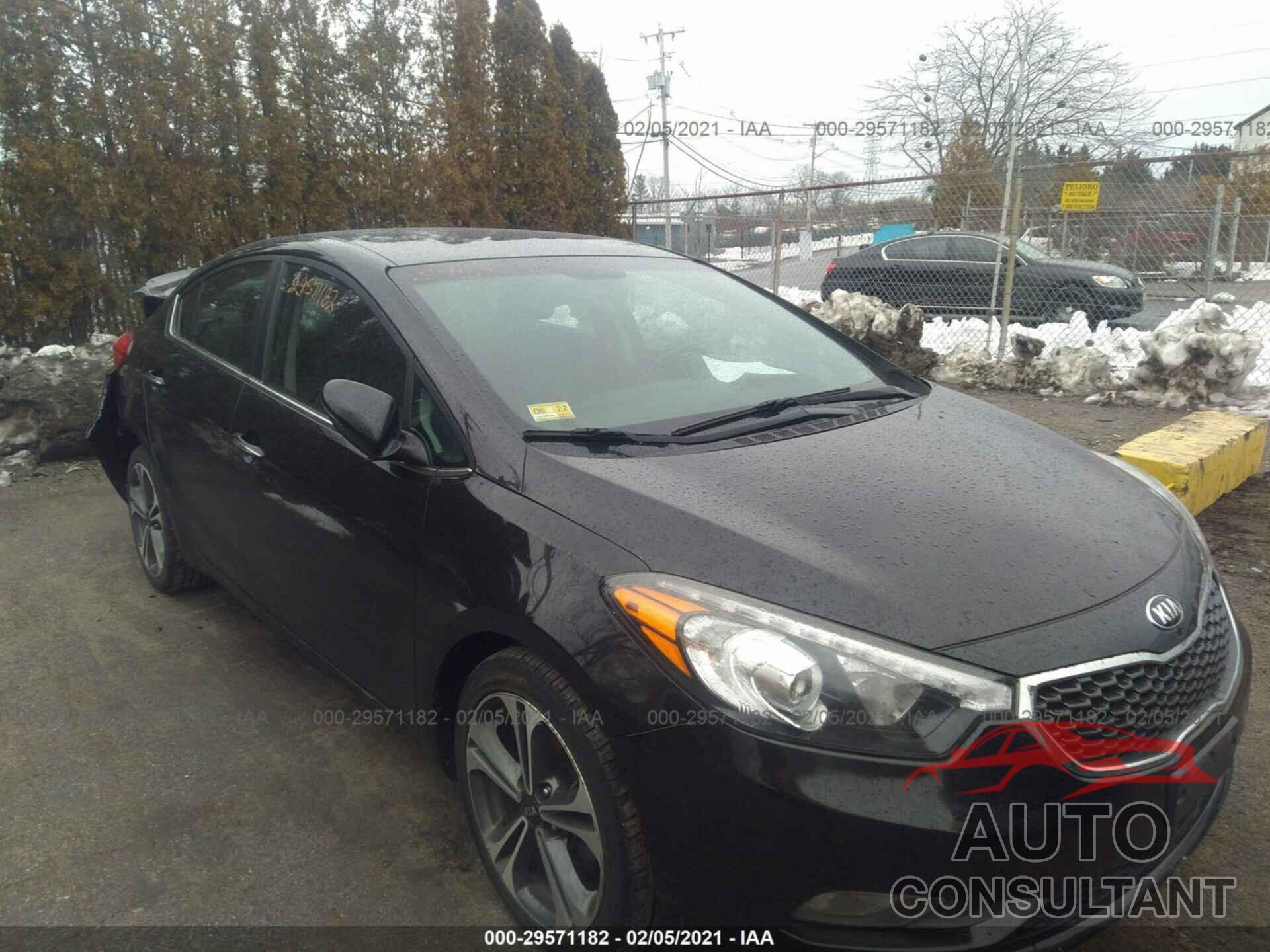 KIA FORTE 2016 - KNAFX4A84G5479938