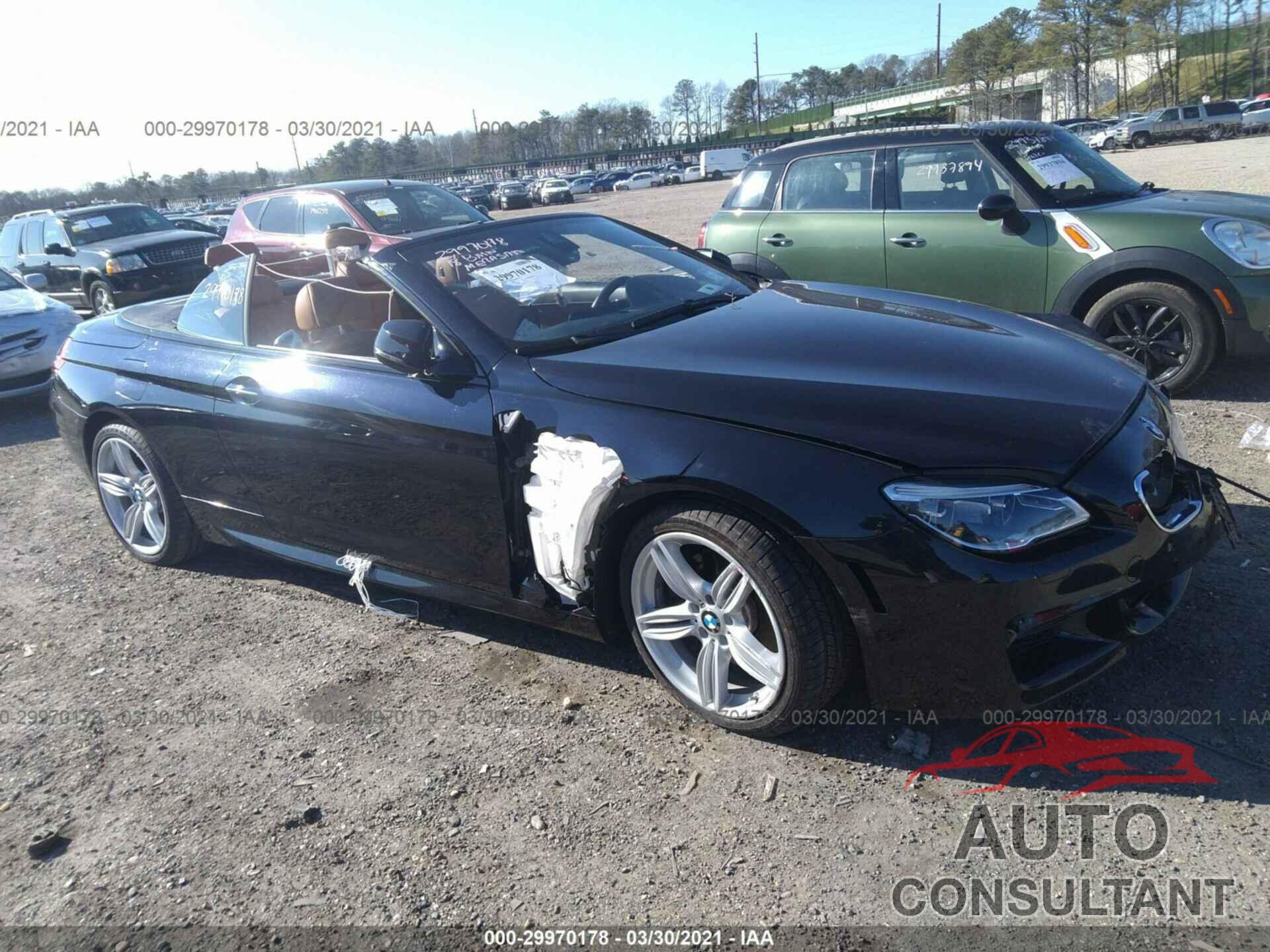 BMW 6 SERIES 2018 - WBA6F7C59JG232269