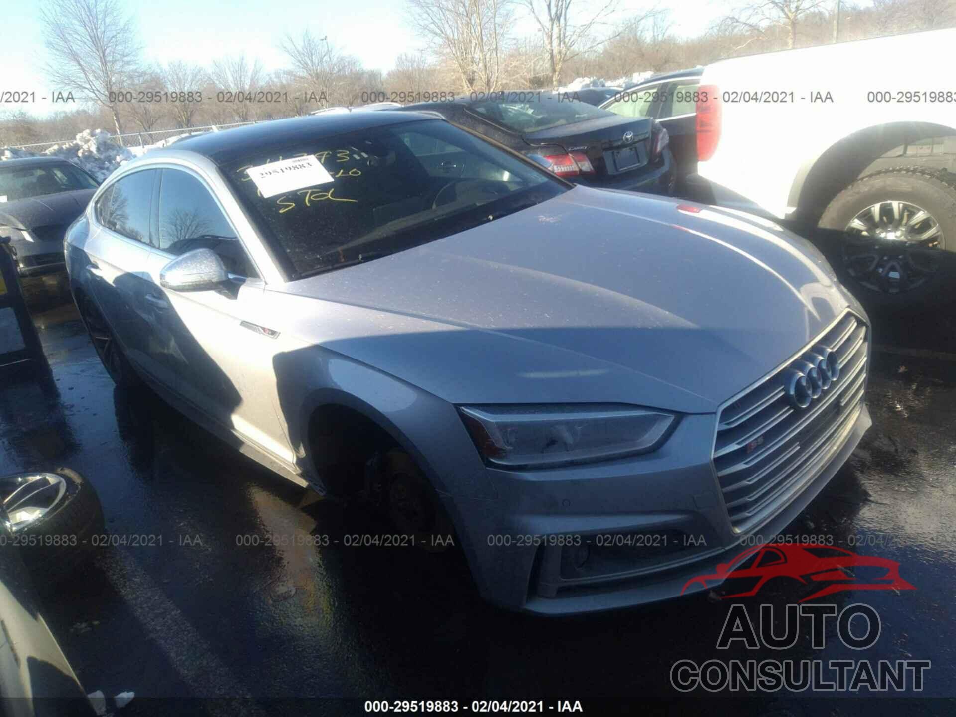 AUDI S5 SPORTBACK 2019 - WAUC4CF56KA017756
