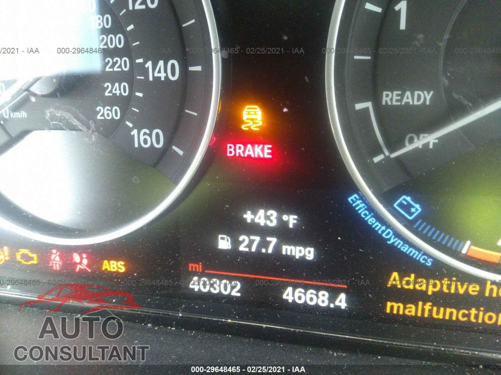 BMW 3 SERIES 2017 - WBA8D9C57HK894076