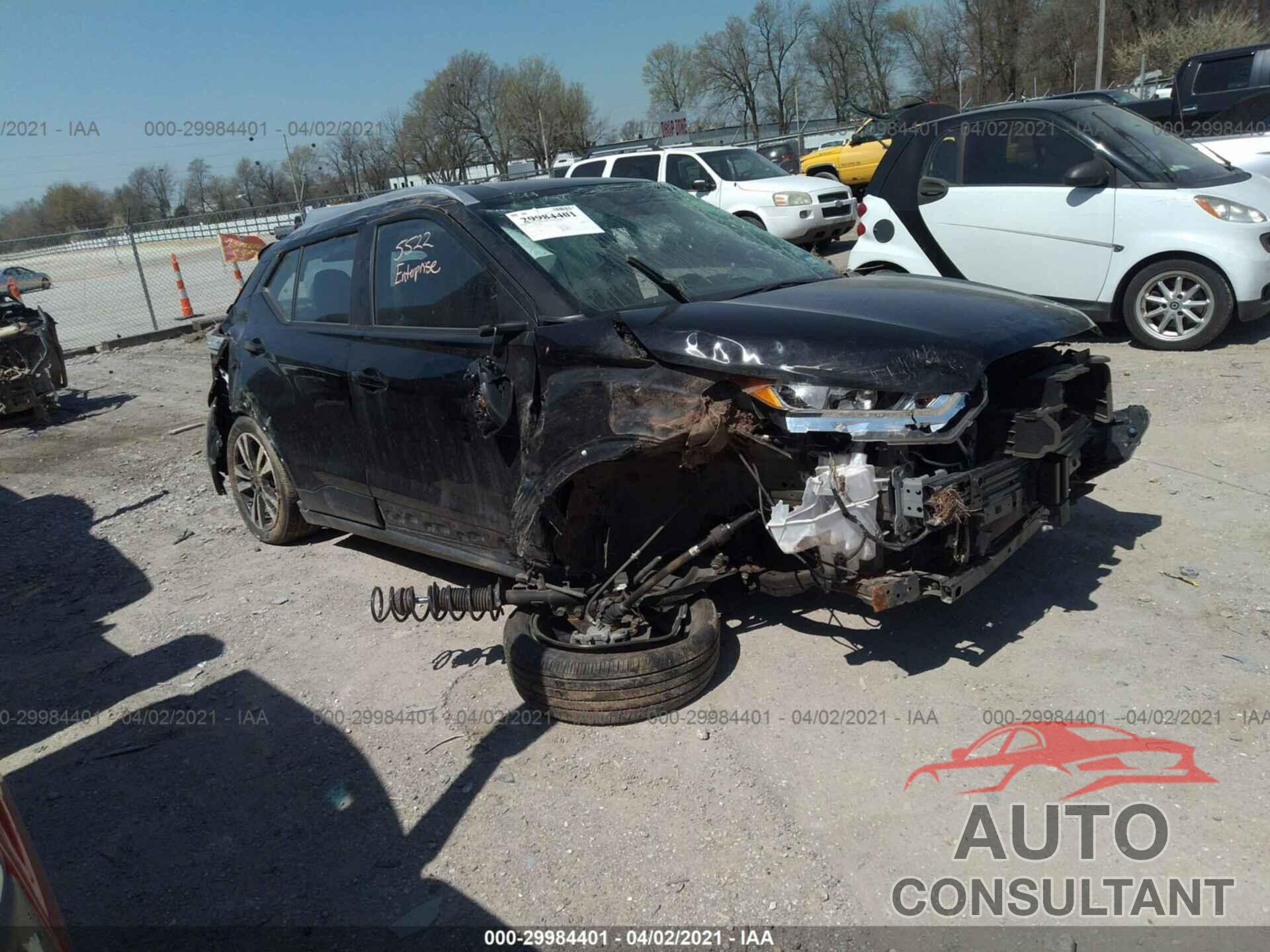 NISSAN KICKS 2020 - 3N1CP5CV4LL507846