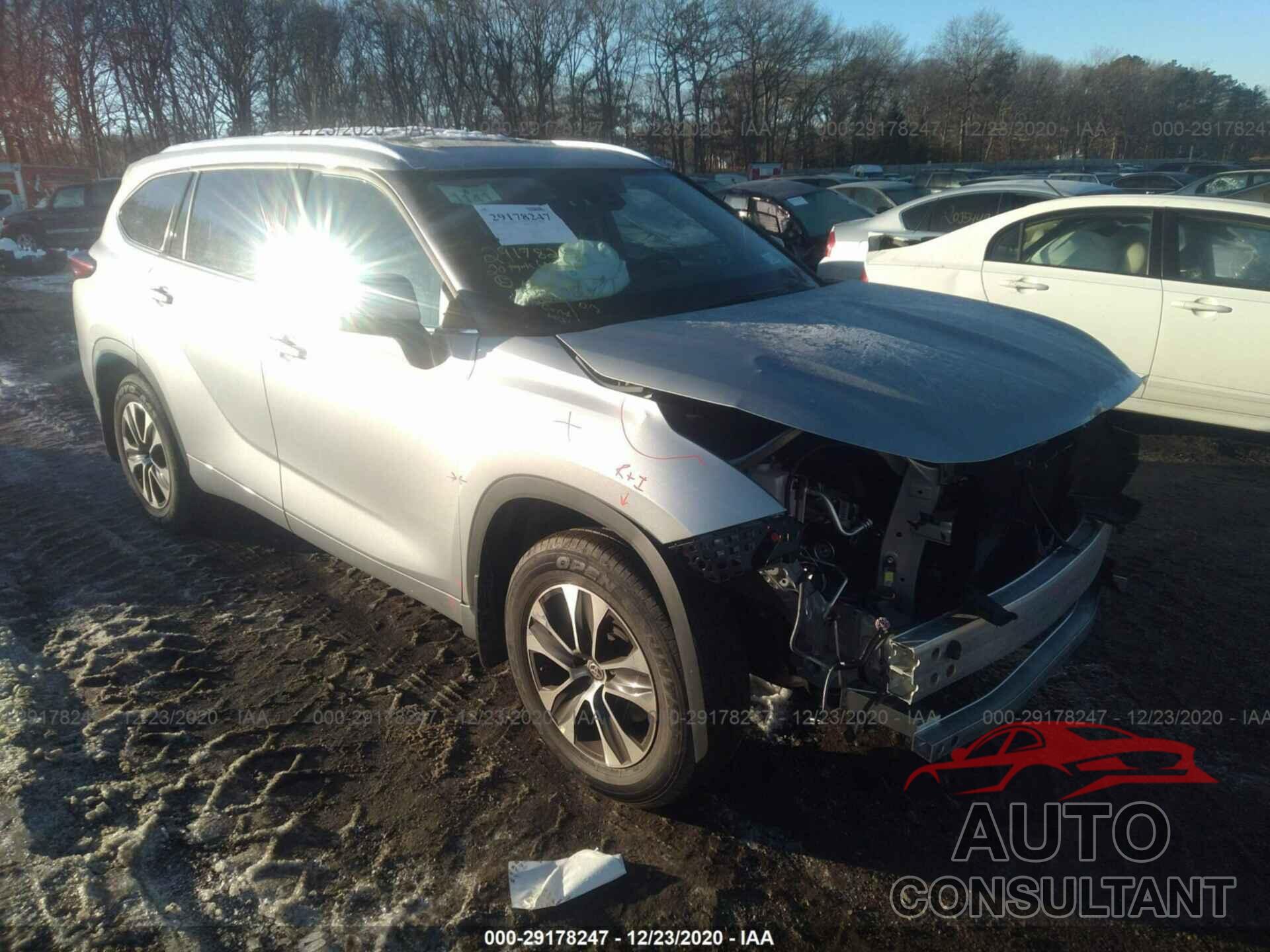 TOYOTA HIGHLANDER 2020 - 5TDGZRBH9LS051882