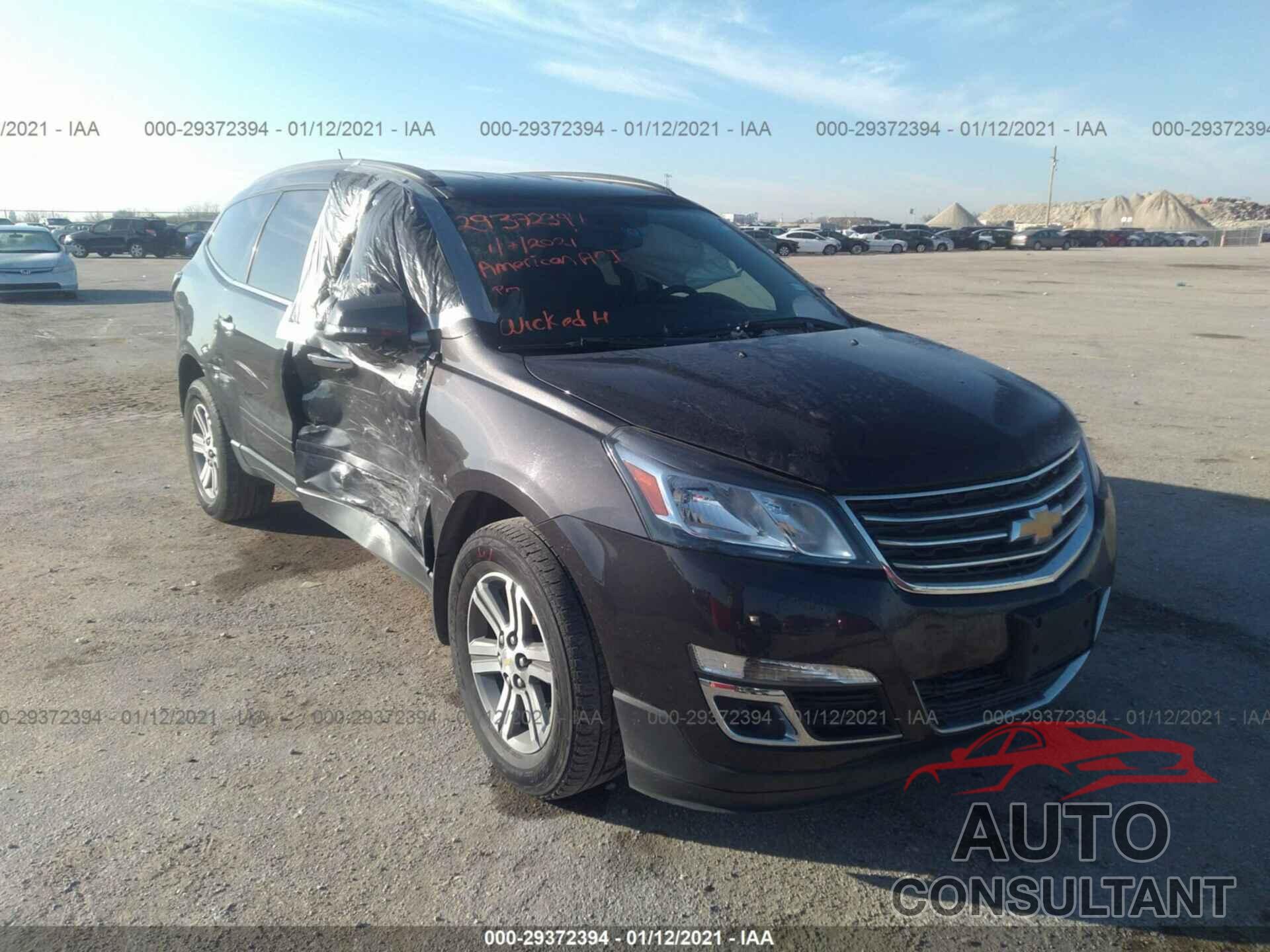 CHEVROLET TRAVERSE 2016 - 1GNKRGKD9GJ199813