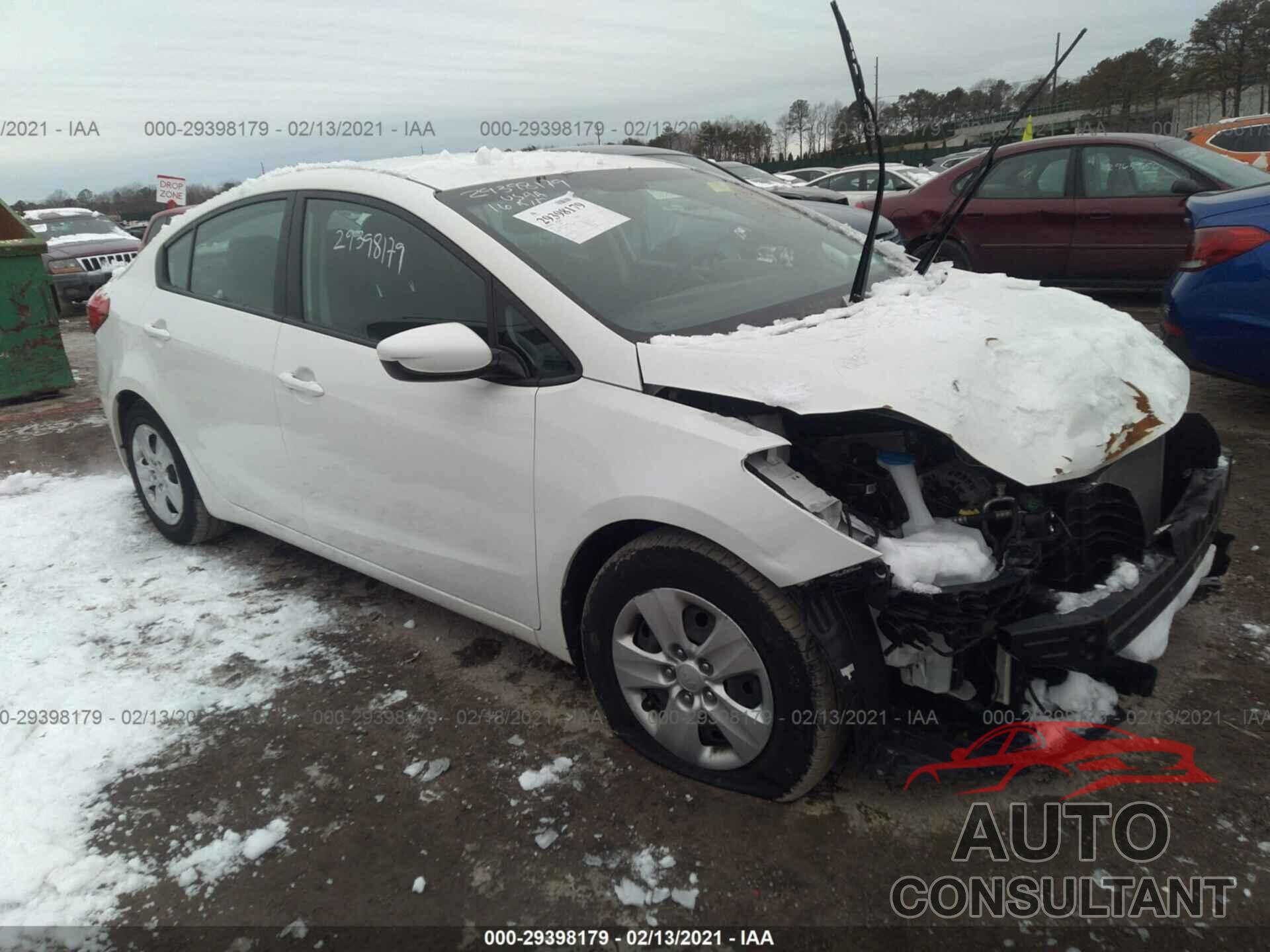 KIA FORTE 2016 - KNAFK4A67G5445795