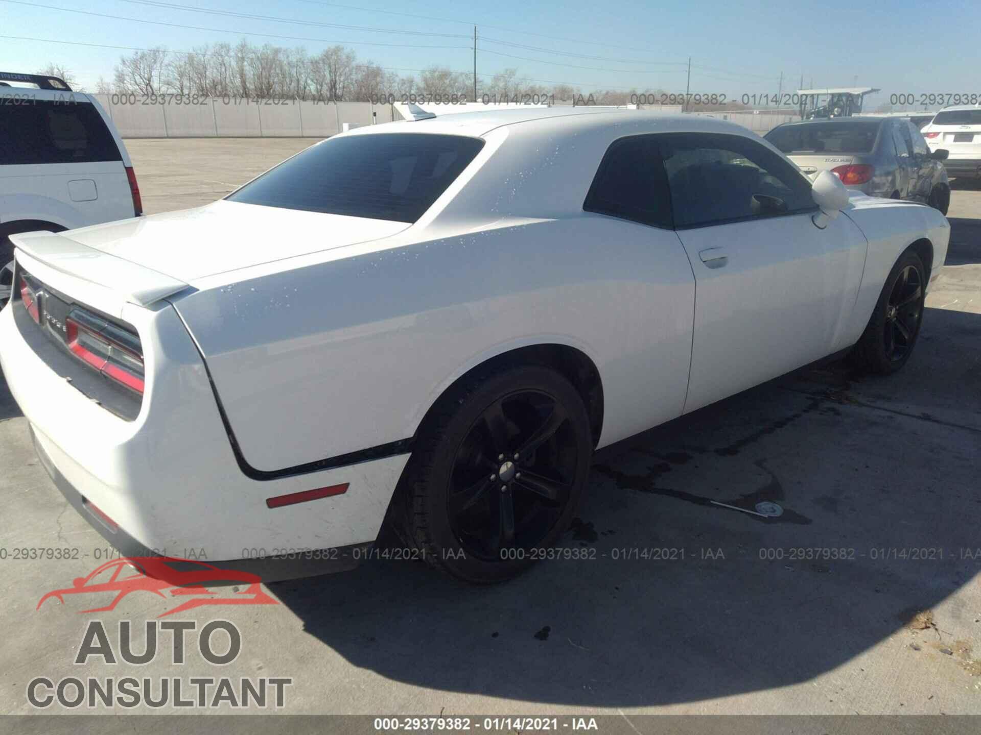 DODGE CHALLENGER 2016 - 2C3CDZAG7GH165006