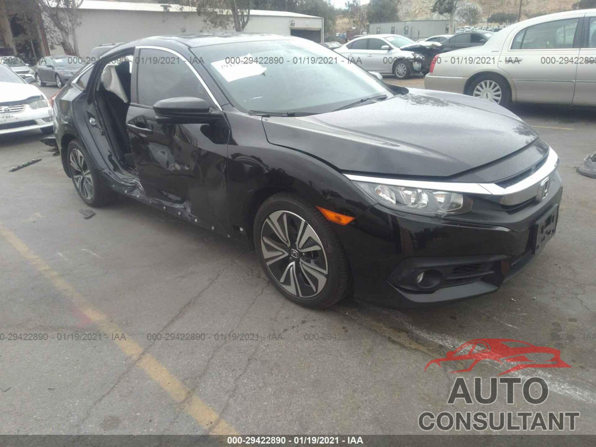 HONDA CIVIC SEDAN 2018 - JHMFC1F3XJX009319