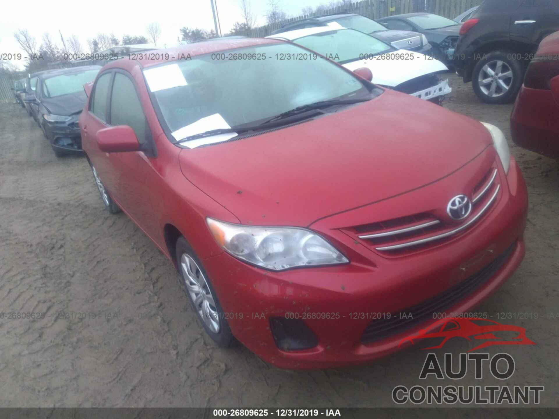 TOYOTA COROLLA 2013 - 5YFBU4EE4DP132134