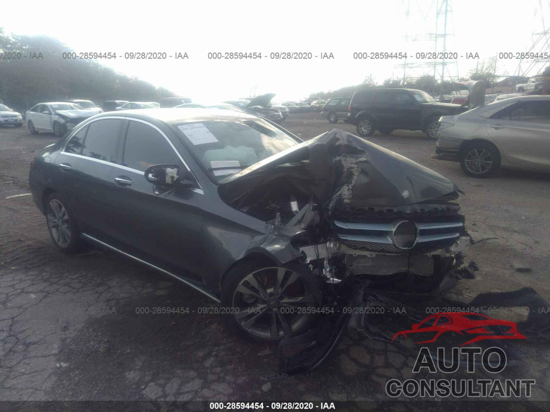 MERCEDES-BENZ C-CLASS 2017 - 55SWF4JB7HU195641