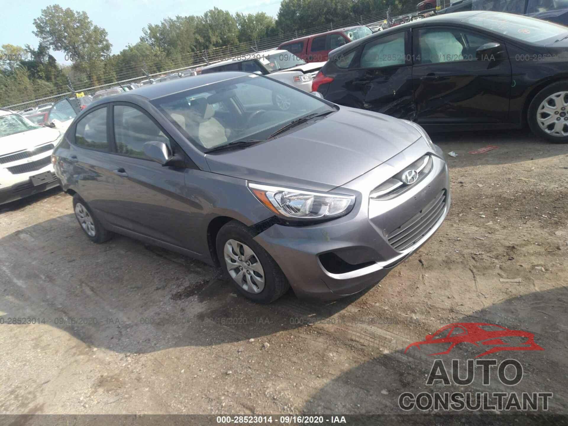 HYUNDAI ACCENT 2016 - KMHCT4AE6GU072552
