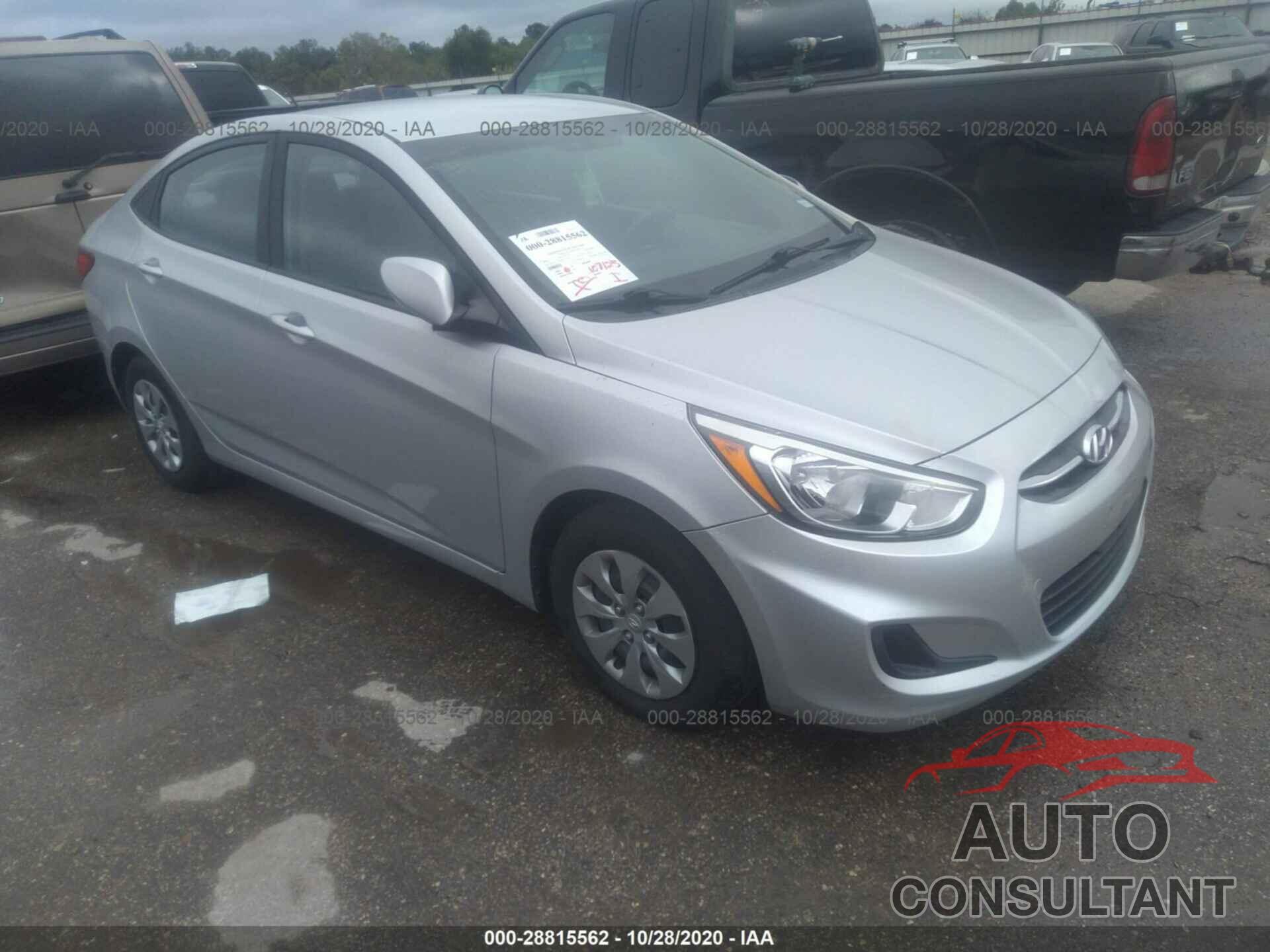 HYUNDAI ACCENT 2016 - KMHCT4AE8GU114641