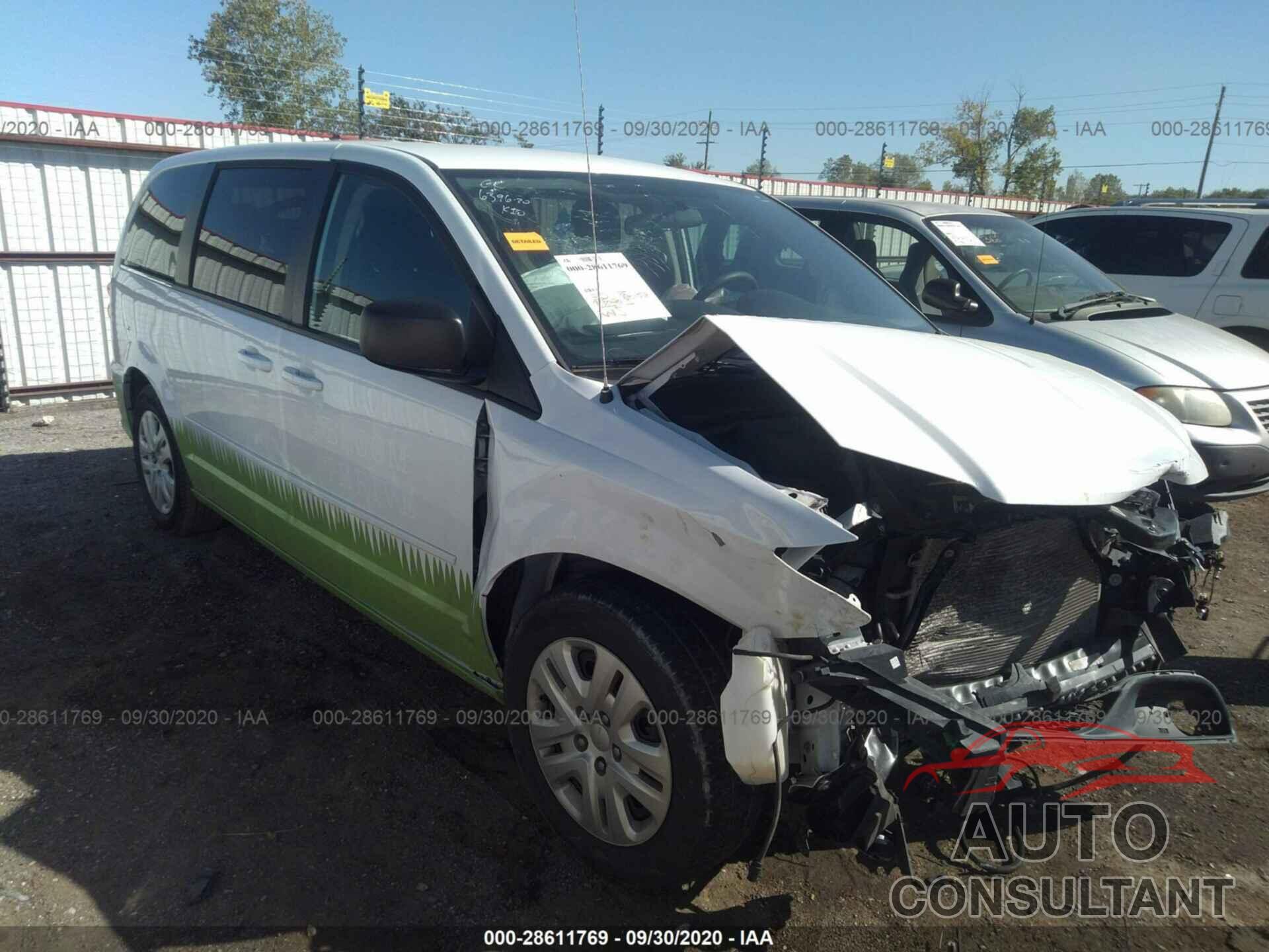 DODGE GRAND CARAVAN 2017 - 2C4RDGBGXHR713052