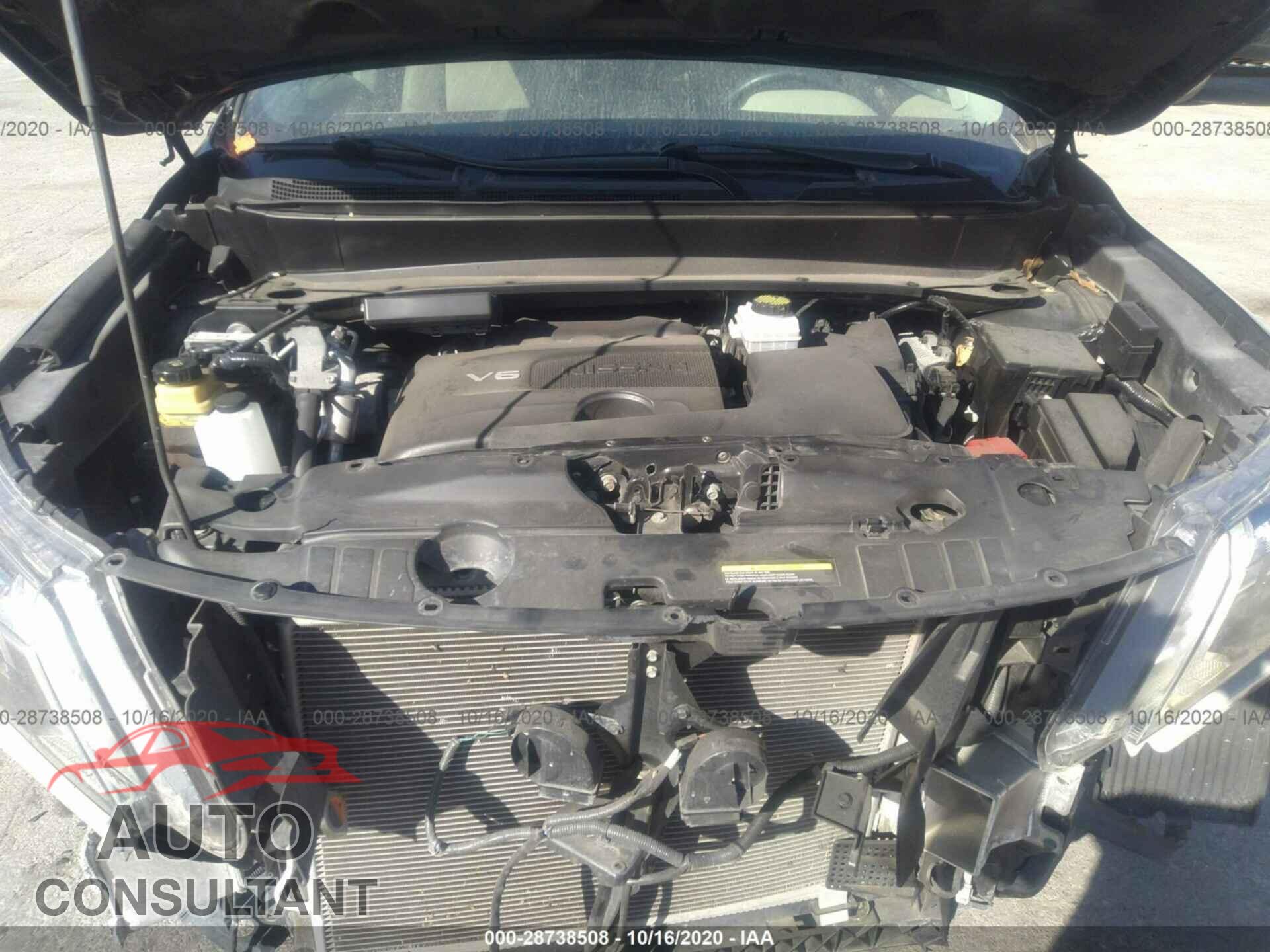 NISSAN PATHFINDER 2017 - 5N1DR2MM8HC607978