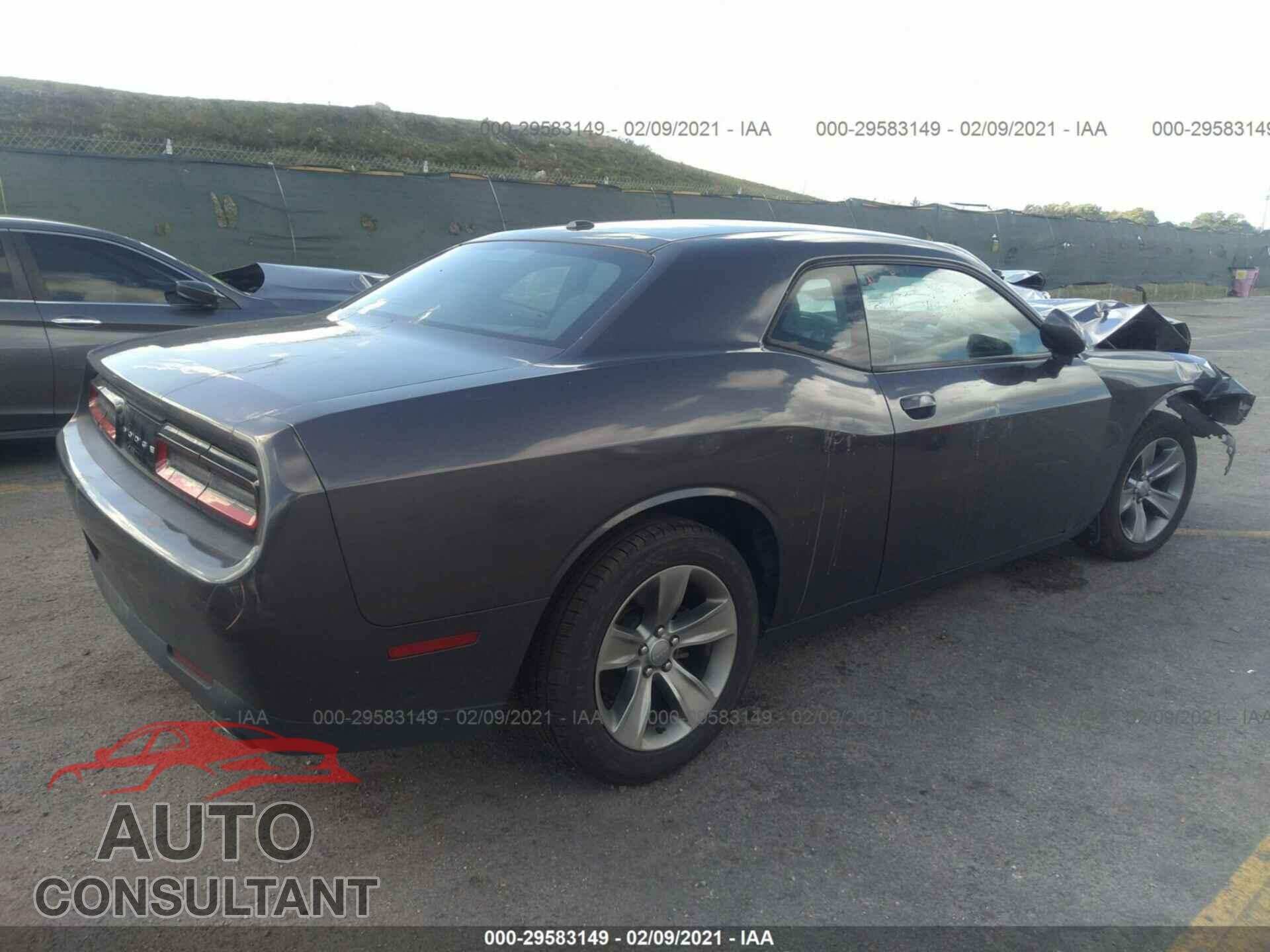 DODGE CHALLENGER 2016 - 2C3CDZAG7GH299501