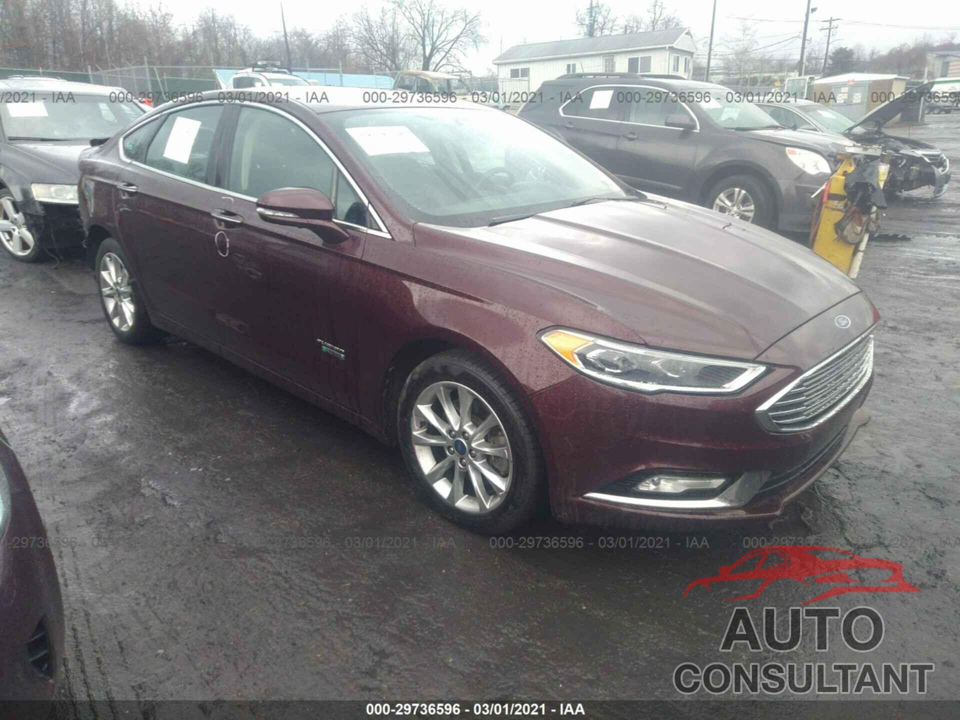 FORD FUSION ENERGI 2017 - 3FA6P0PU9HR281358