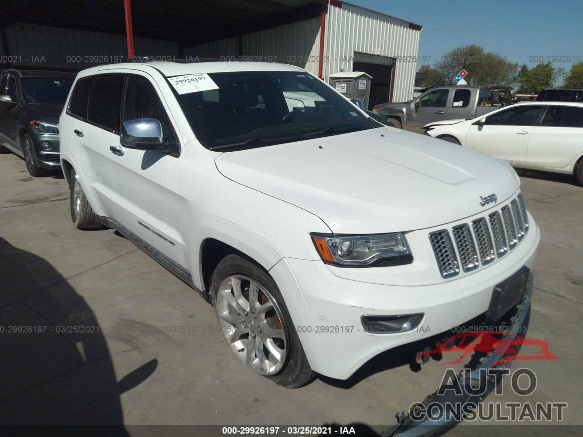 JEEP GRAND CHEROKEE 2016 - 1C4RJEJG9GC382955