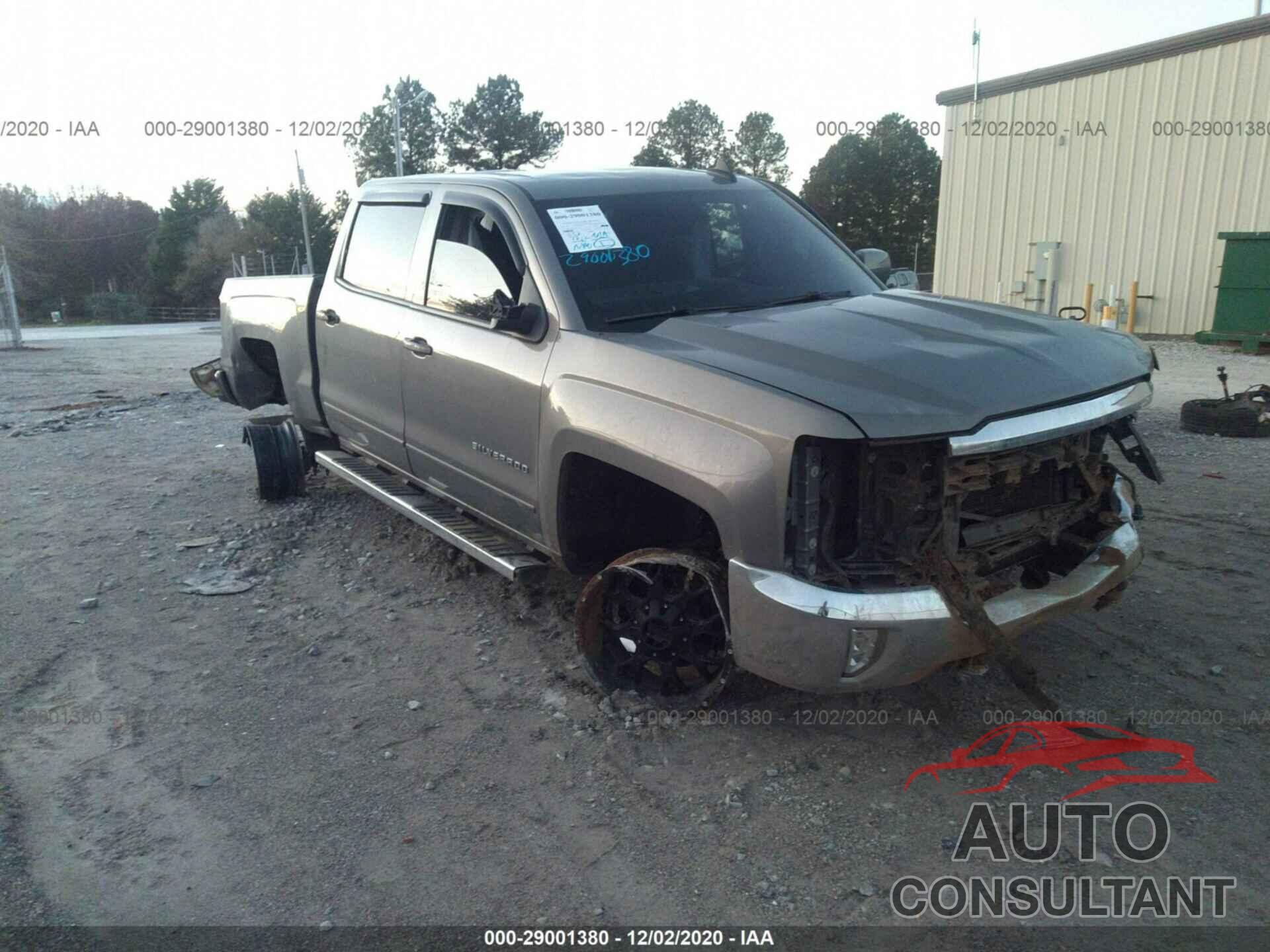 CHEVROLET SILVERADO 1500 2017 - 3GCUKREC9HG376643