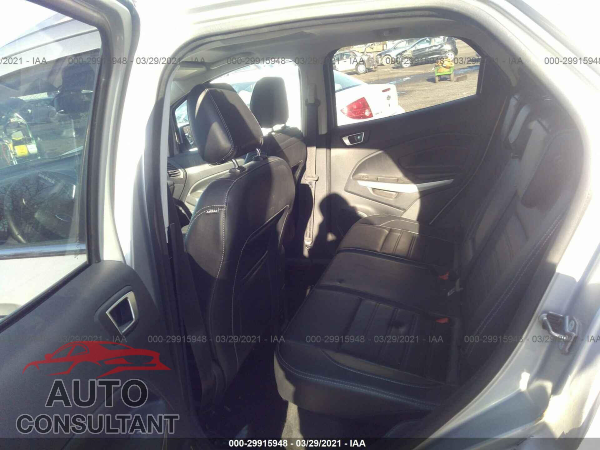 FORD ECOSPORT 2019 - MAJ6S3KL2KC260579