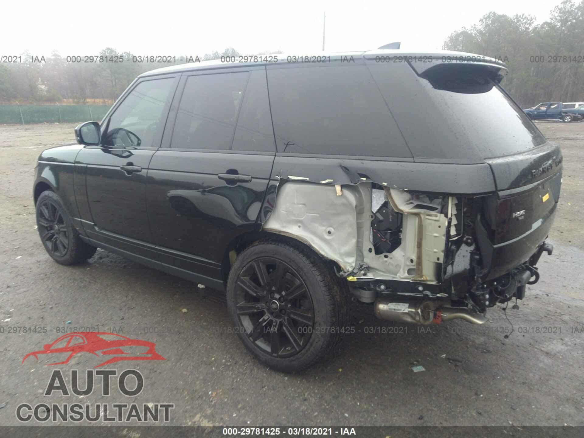 LAND ROVER RANGE ROVER 2021 - SALGS2RU4MA430472