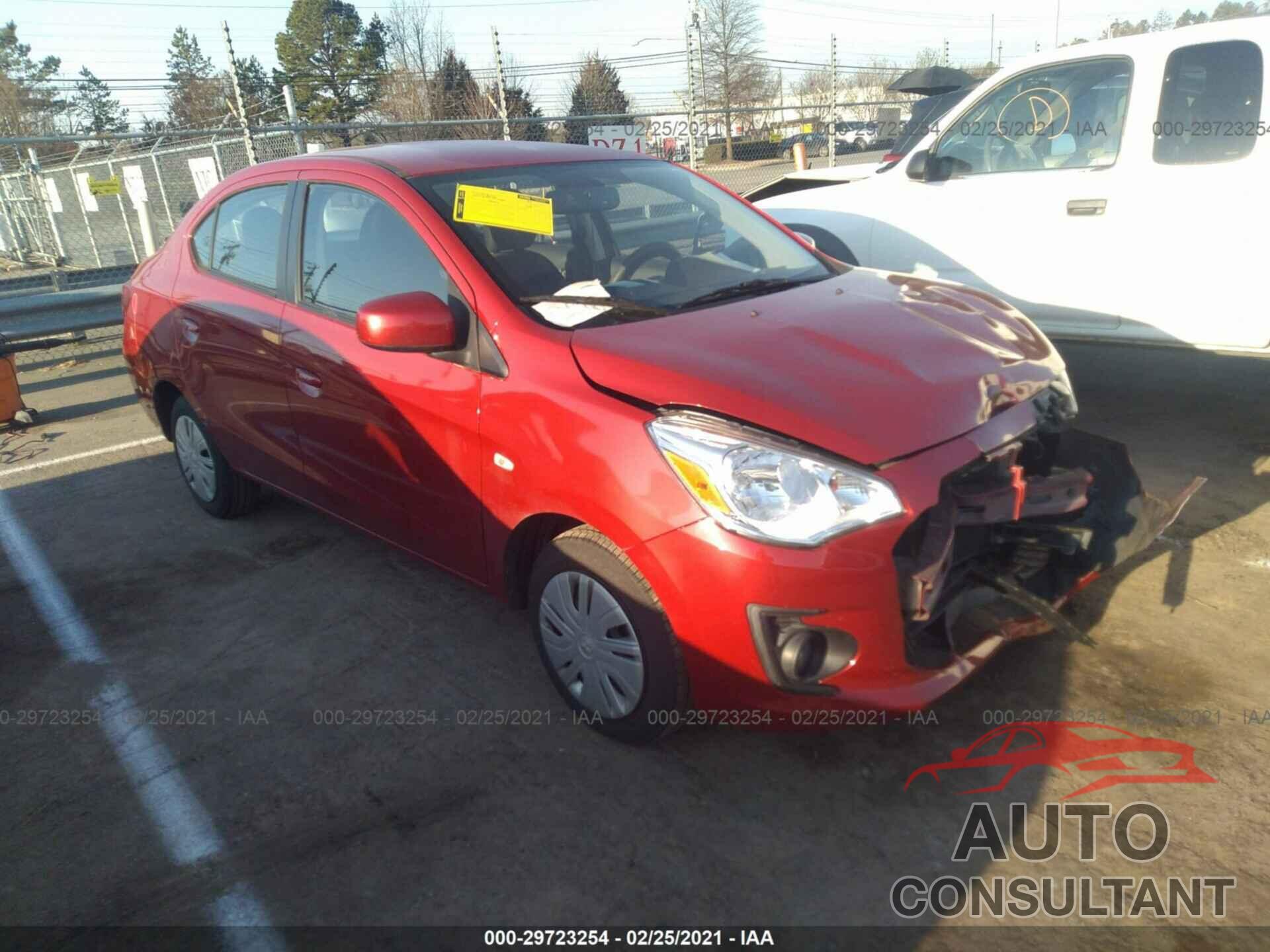 MITSUBISHI MIRAGE G4 2017 - ML32F3FJ5HHF07732