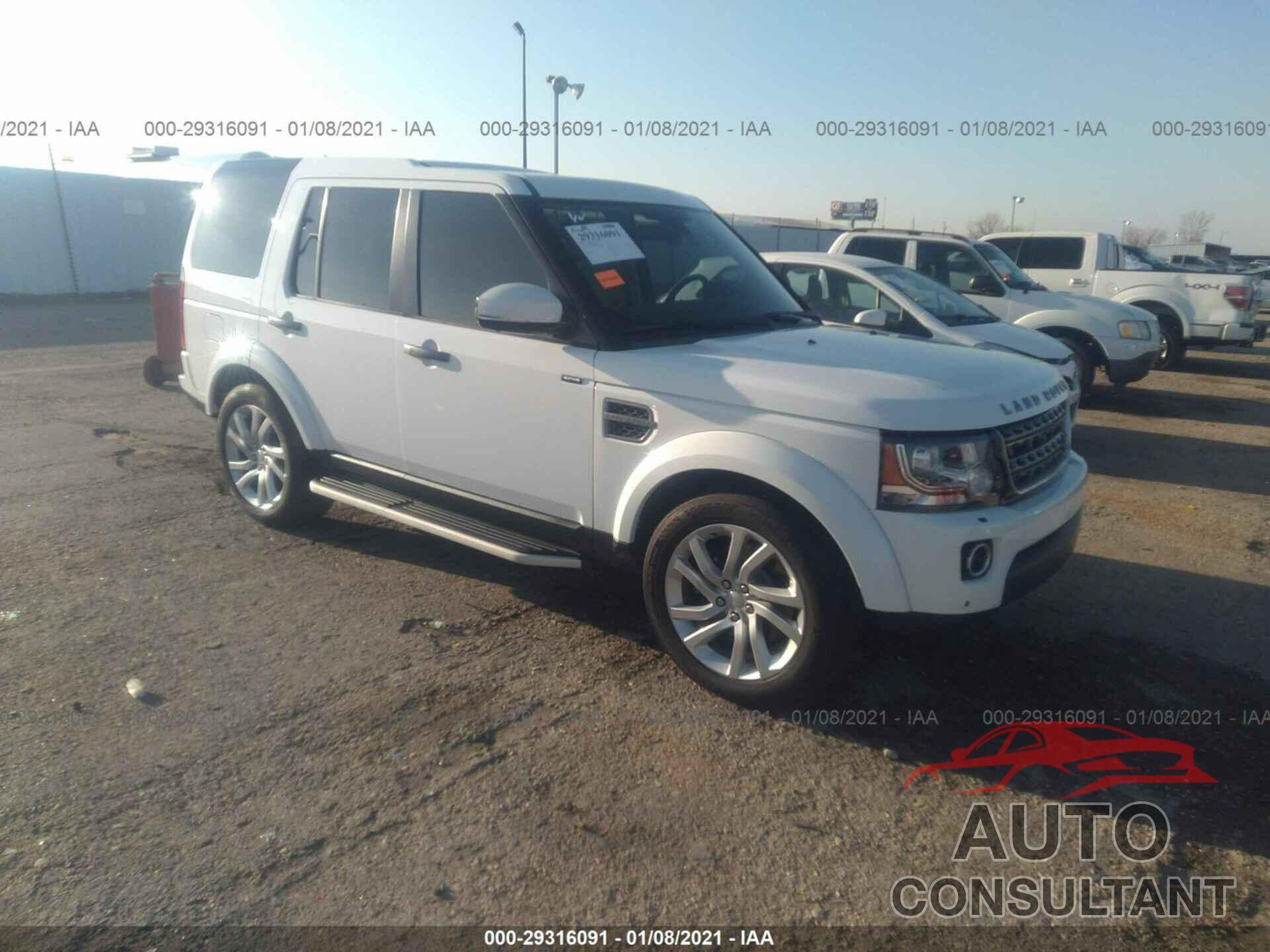 LAND ROVER LR4 2016 - SALAG2V61GA787966