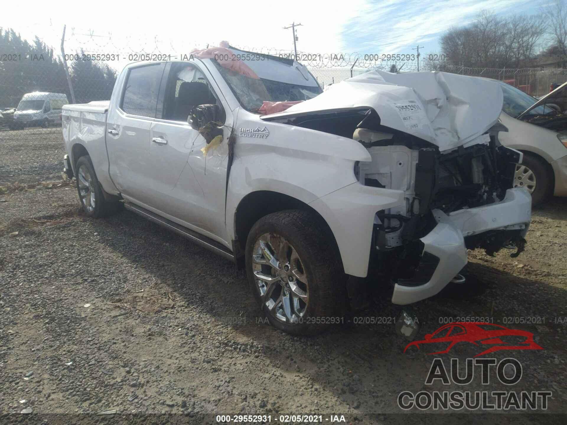 CHEVROLET SILVERADO 1500 2020 - 1GCUYHEL3LZ377045