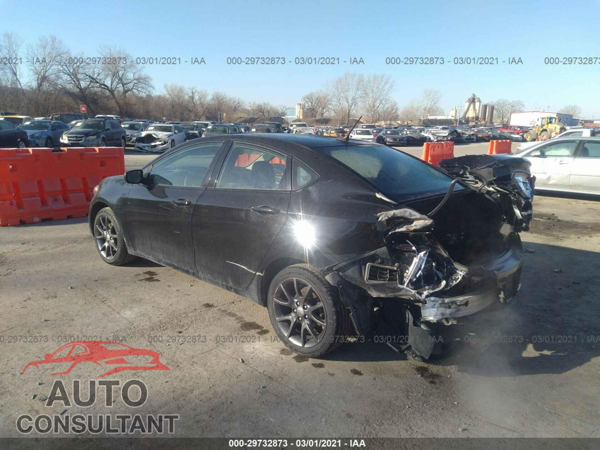 DODGE DART 2016 - 1C3CDFAA2GD549220