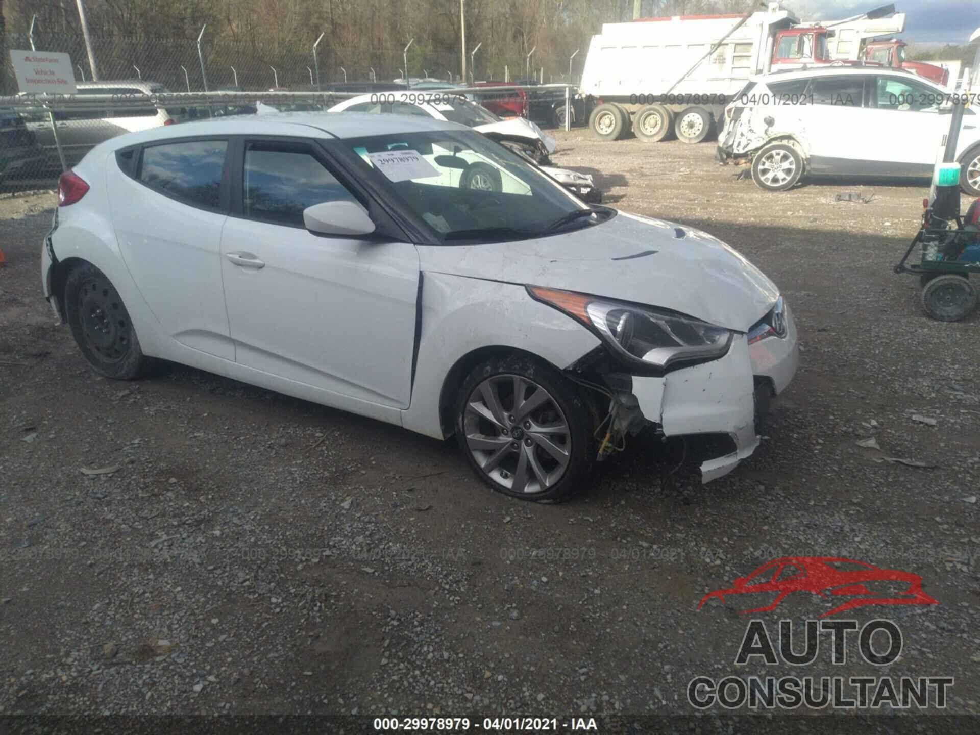 HYUNDAI VELOSTER 2017 - KMHTC6AD3HU306389