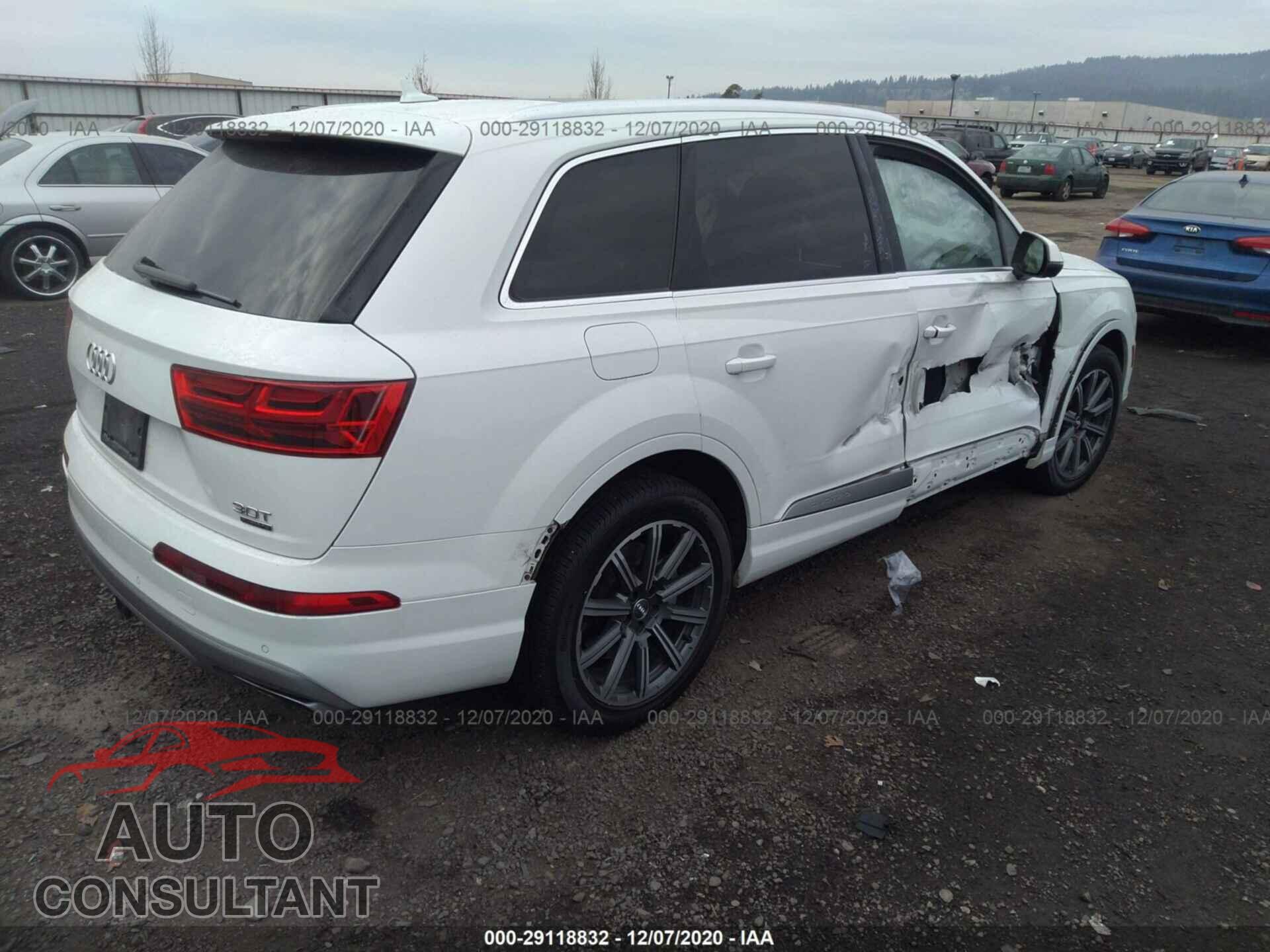 AUDI Q7 2017 - WA1LAAF78HD025005