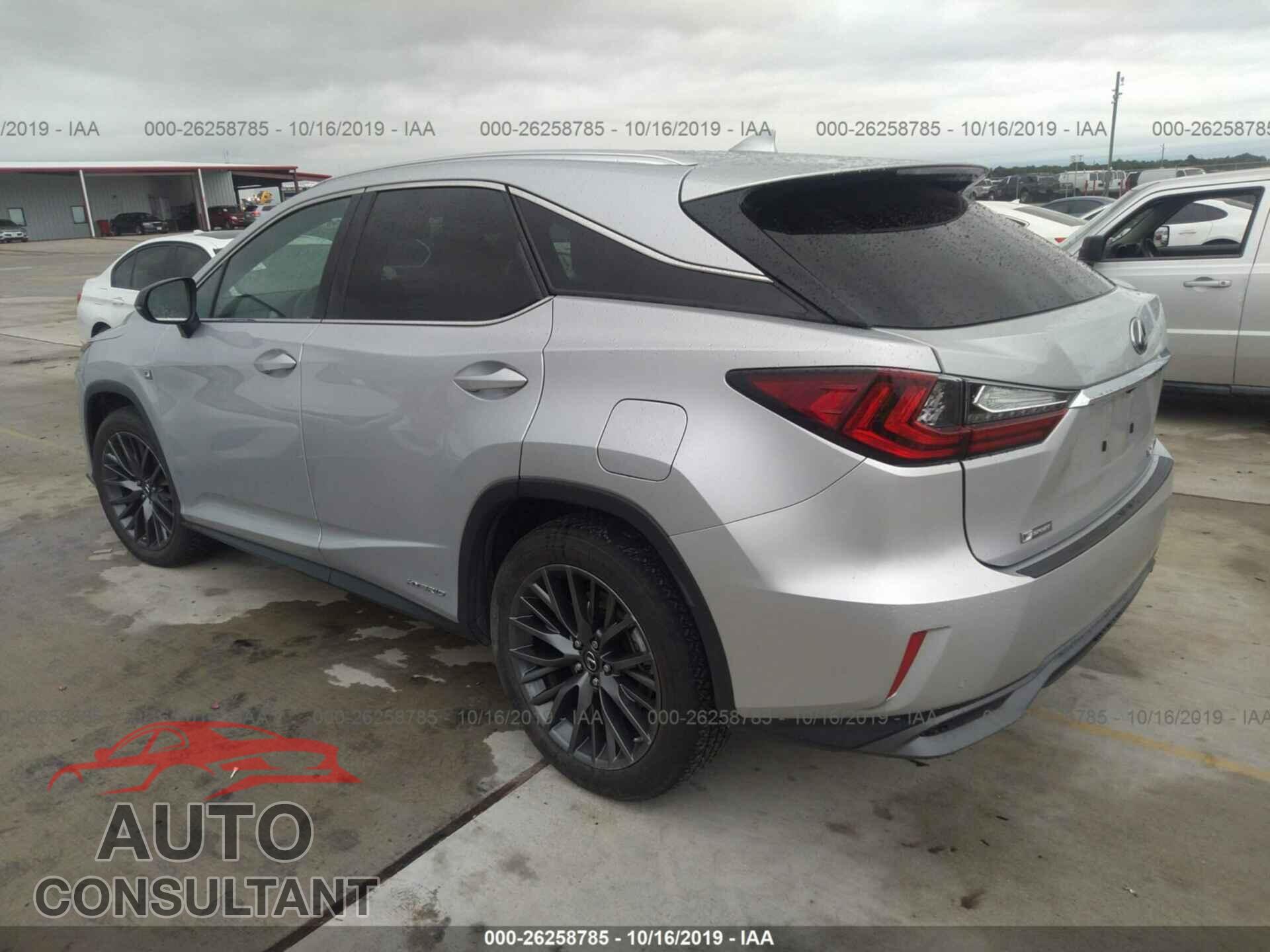 LEXUS RX 2016 - 2T2BGMCA5GC007750