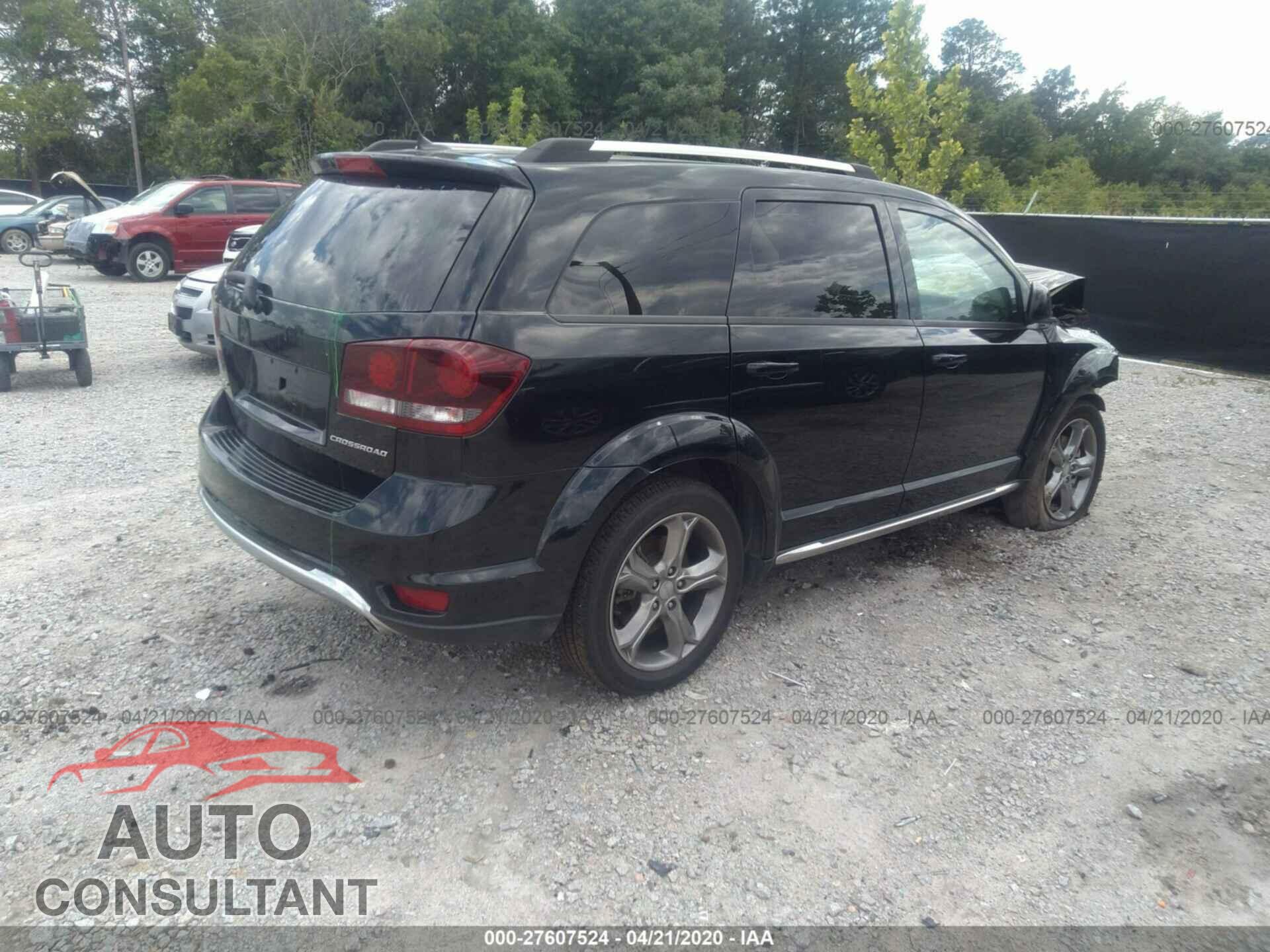 DODGE JOURNEY 2017 - 3C4PDDGG2HT618545
