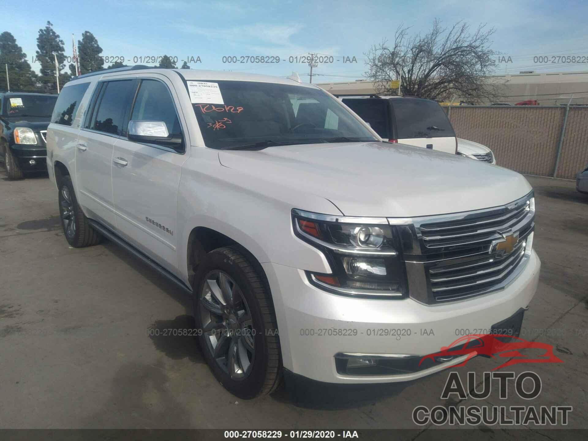 CHEVROLET SUBURBAN 2016 - 1GNSKJKC7GR156209