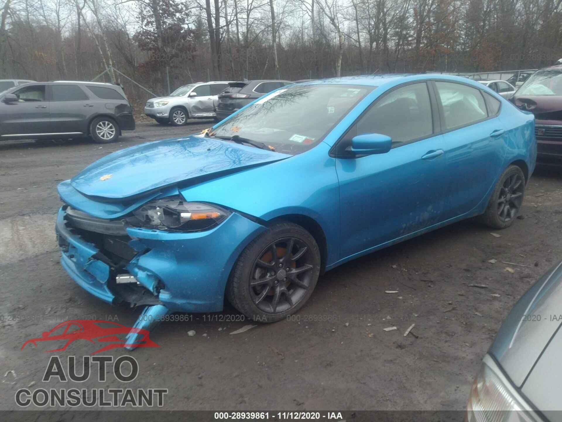 DODGE DART 2016 - 1C3CDFFA1GD821443