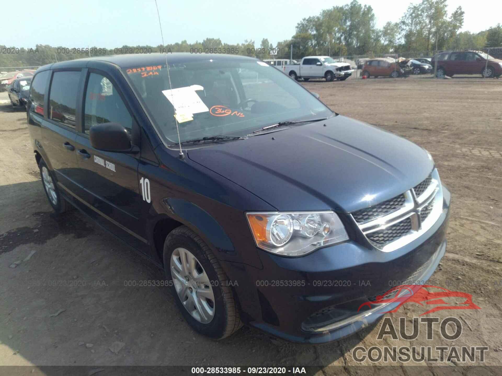 DODGE GRAND CARAVAN 2017 - 2C4RDGBG9HR602718