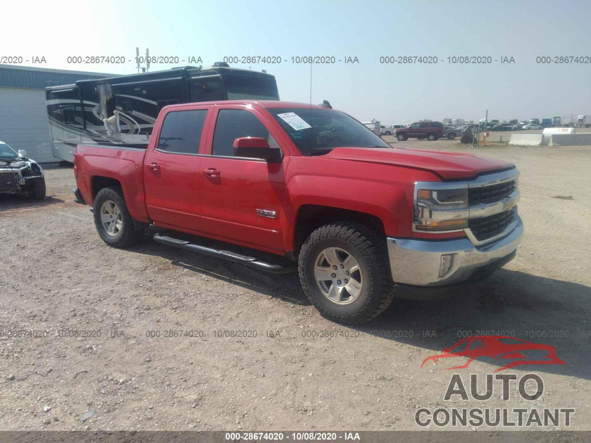 CHEVROLET SILVERADO 1500 2018 - 3GCUKREC1JG126092