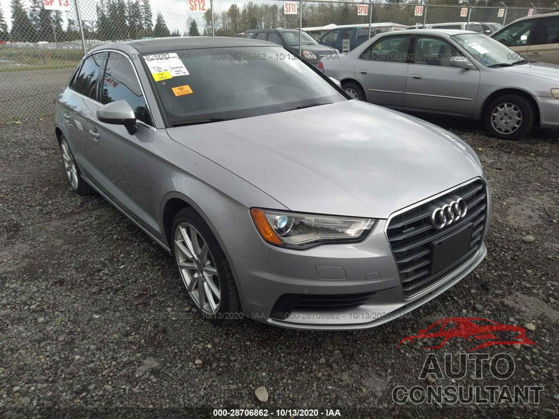 AUDI A3 2015 - WAUEFGFF3F1106967