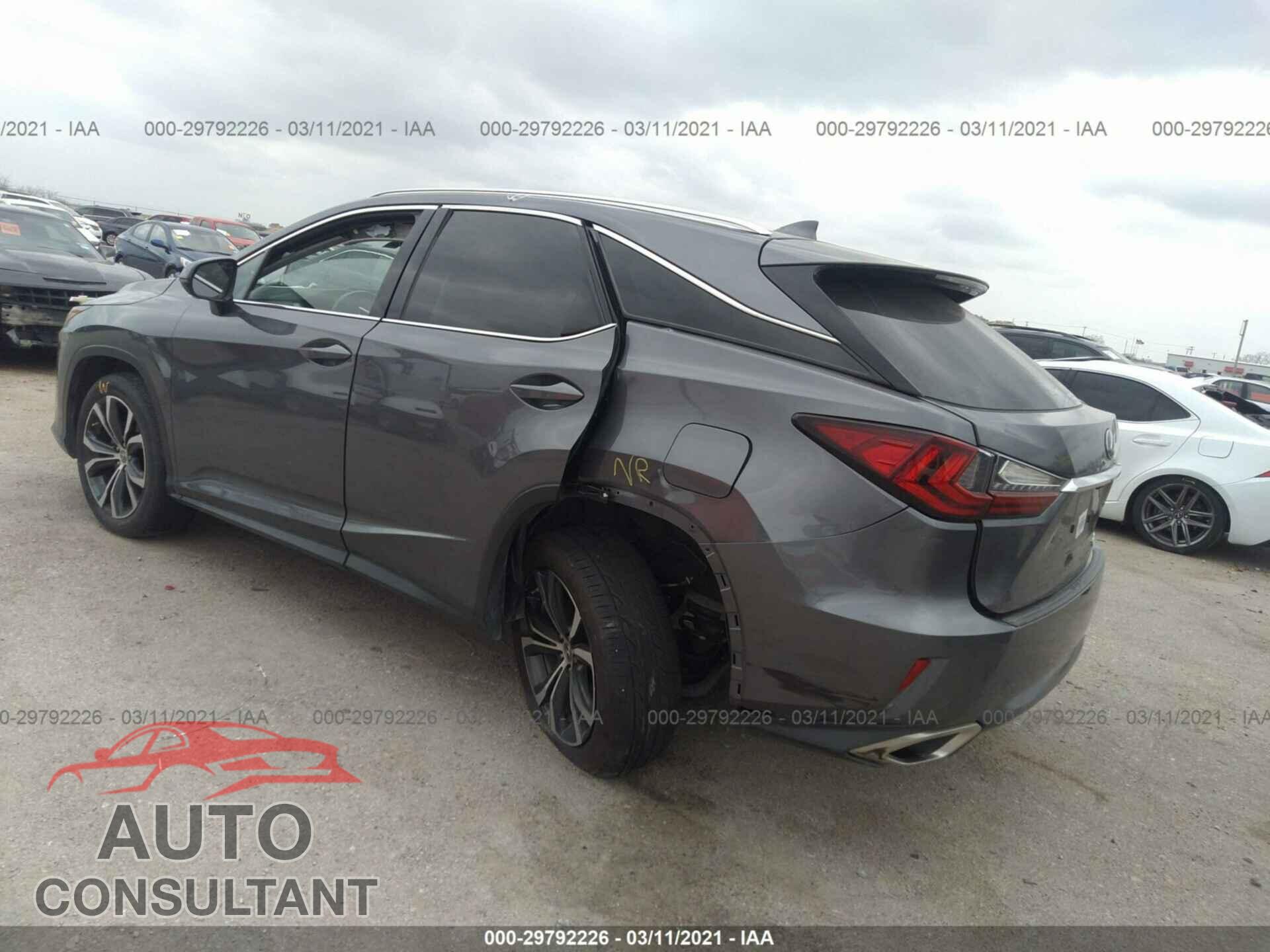 LEXUS RX 2017 - 2T2ZZMCA7HC049086