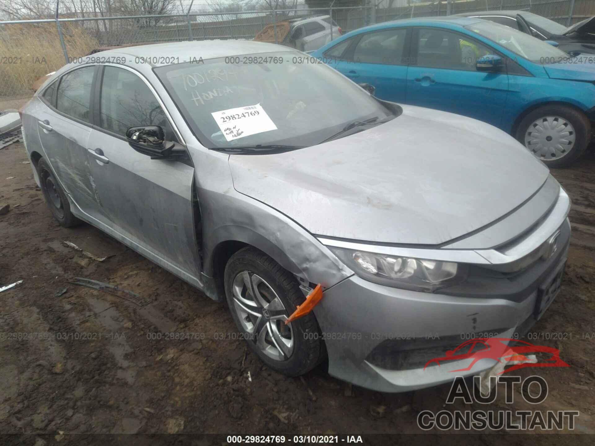 HONDA CIVIC SEDAN 2016 - 19XFC2F51GE026057